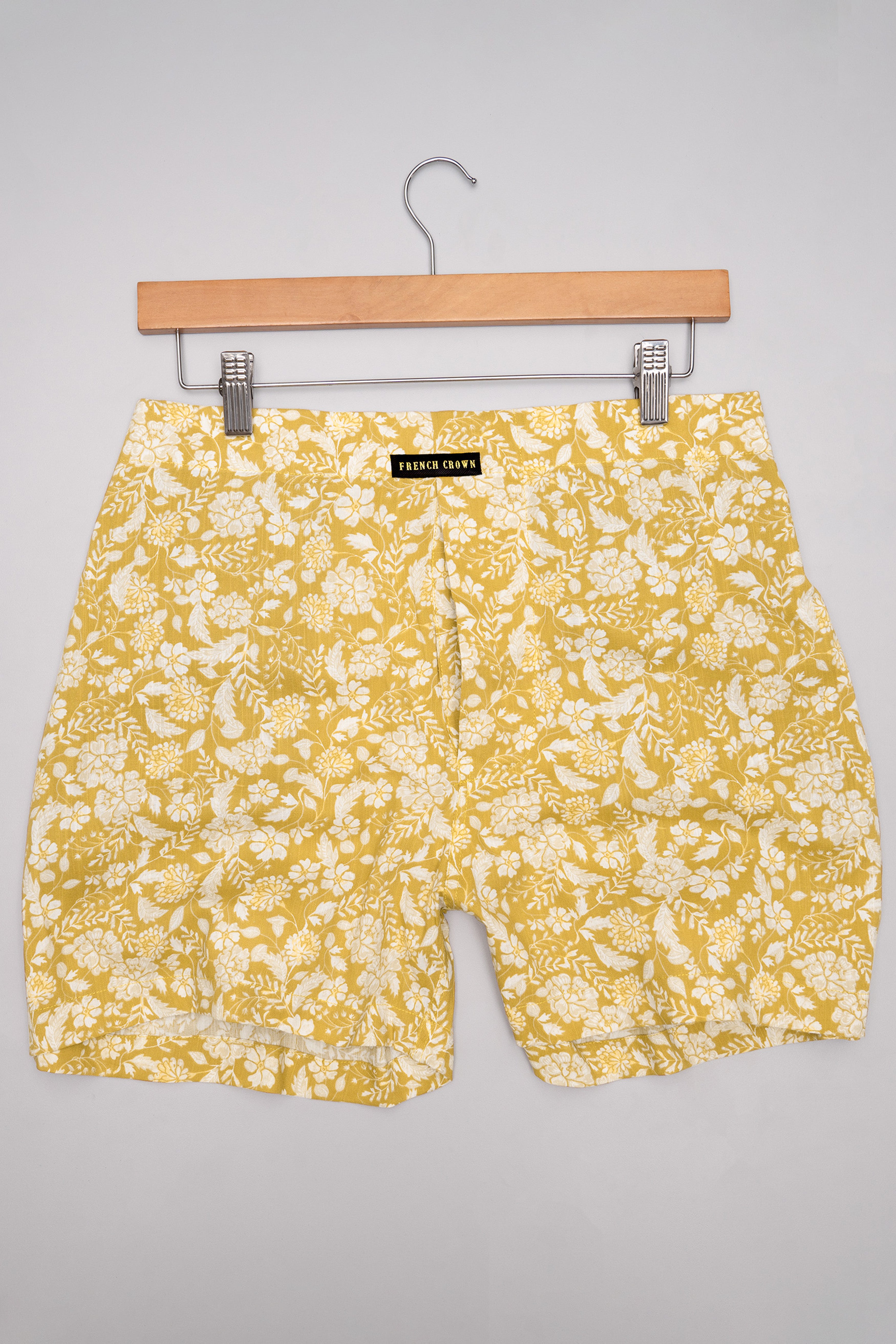Marigold Flowers Printed Tencel Boxer