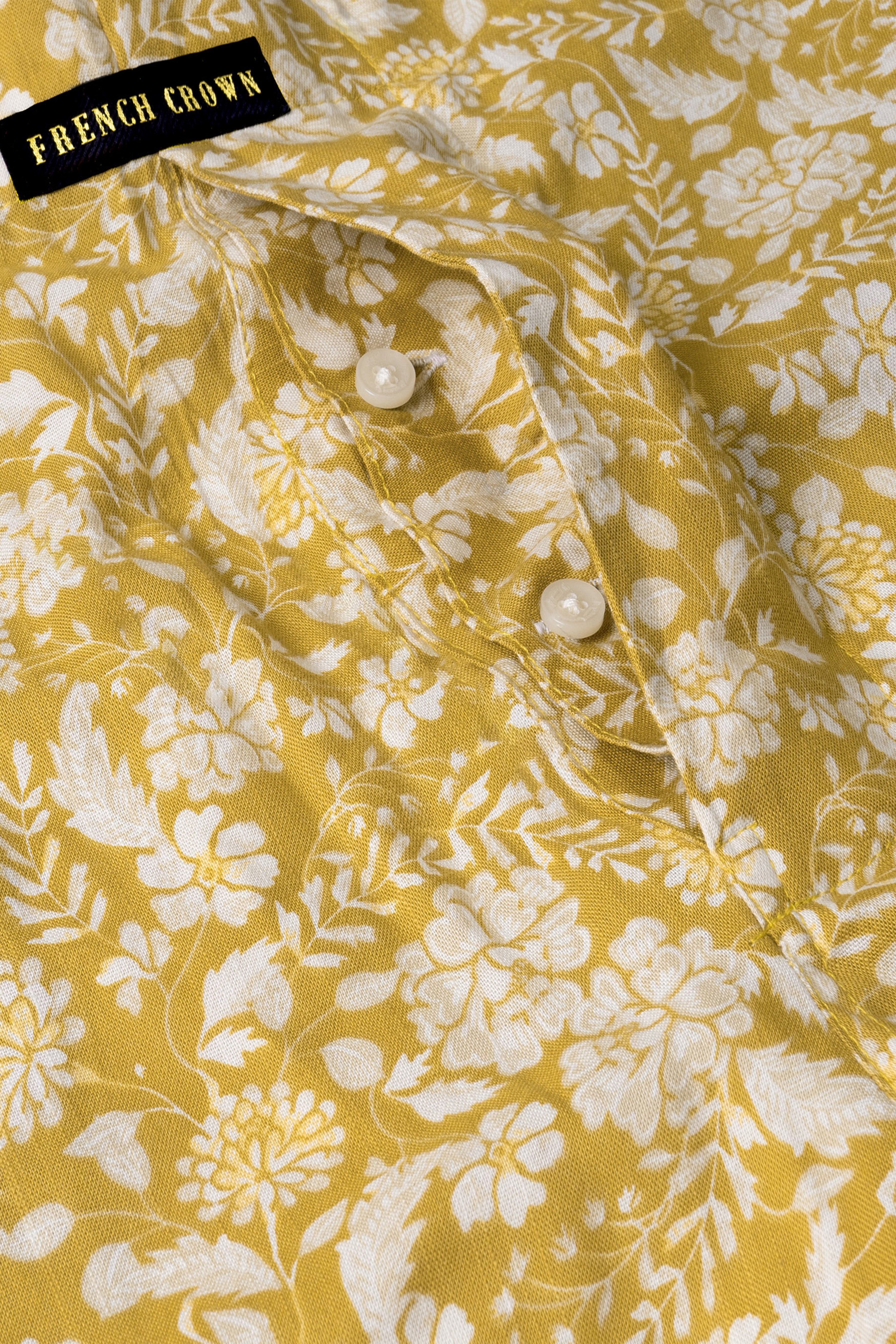 Marigold Flowers Printed Tencel Boxer