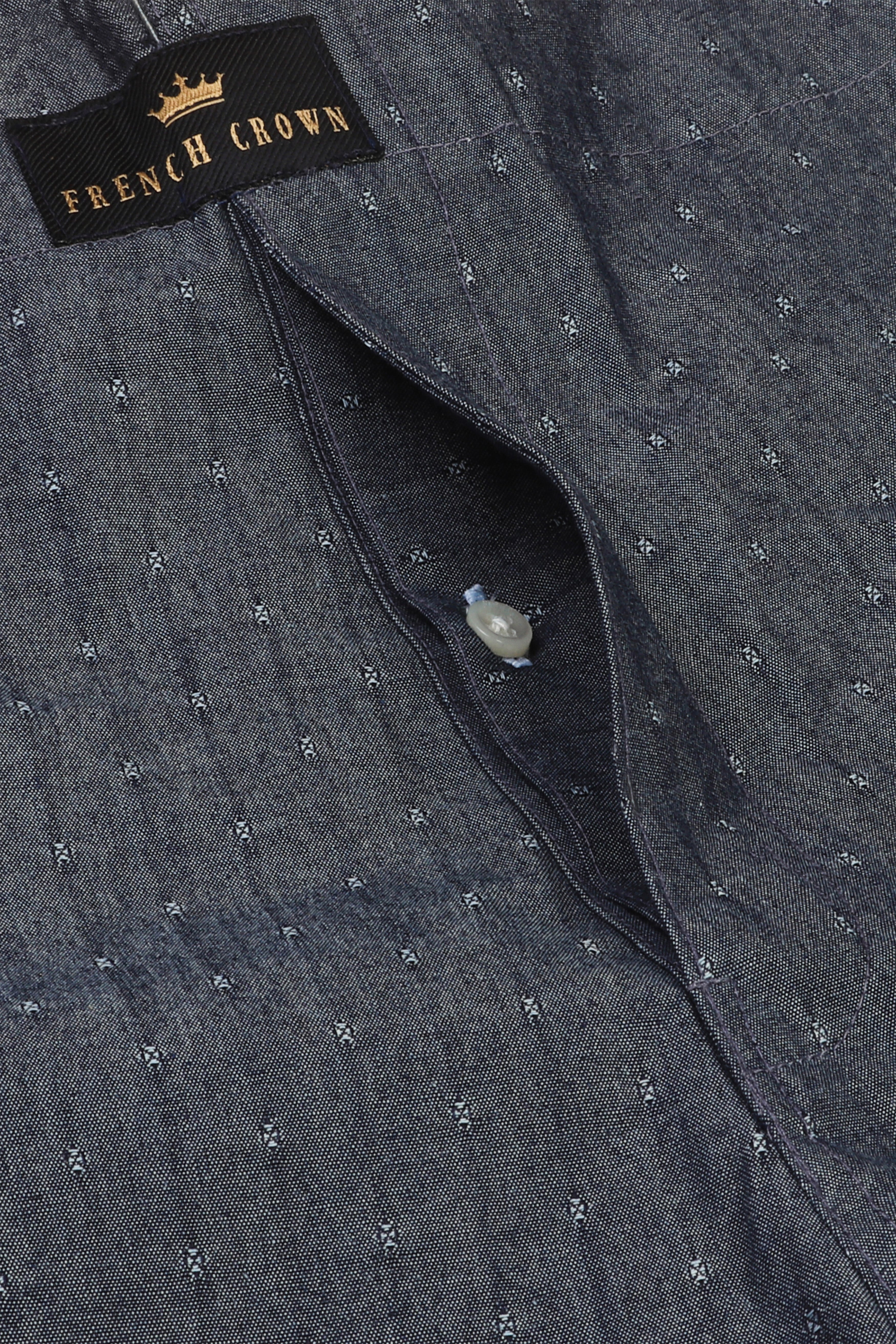 Grey Textured Premium Cotton Boxer