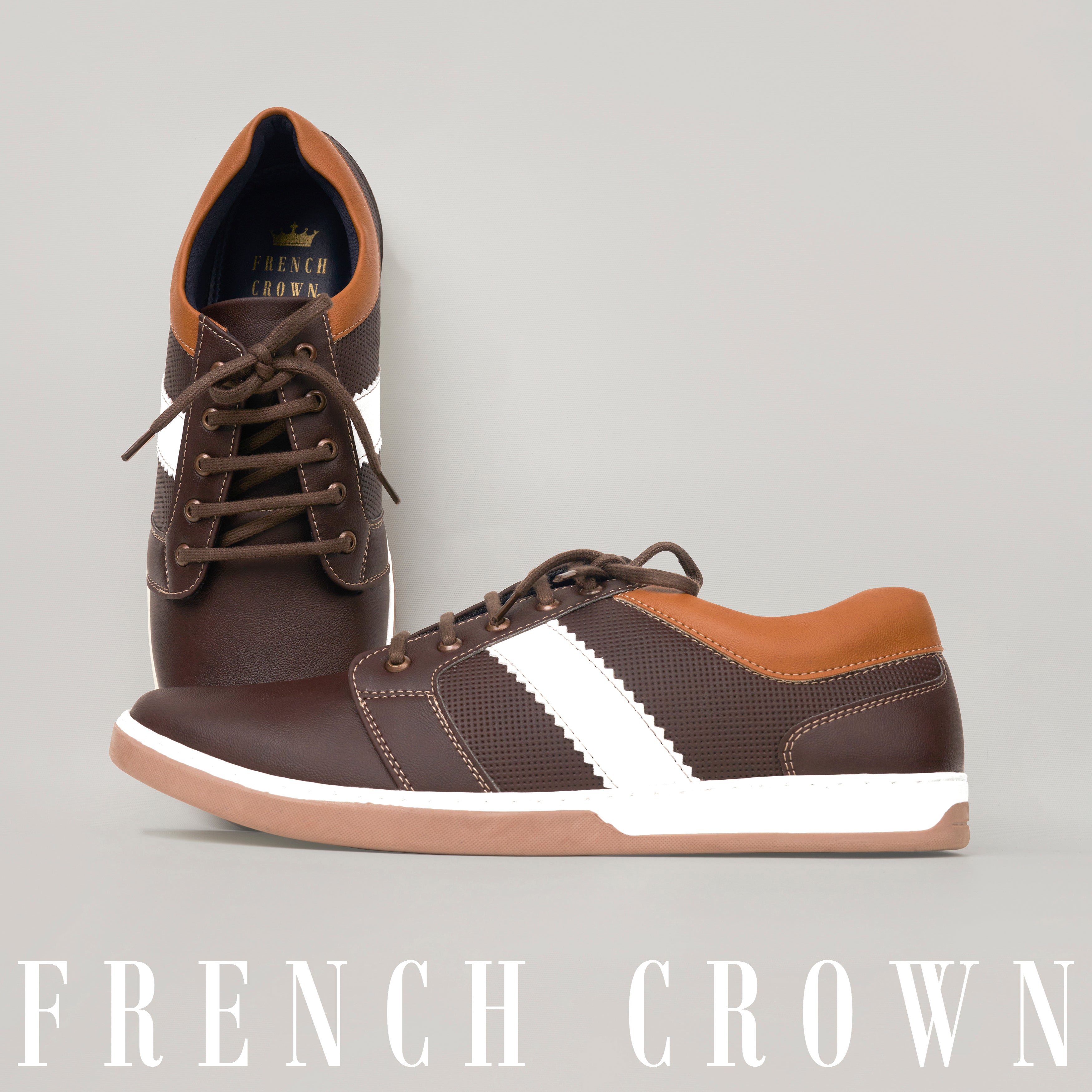 Brown mens discount shoes sale