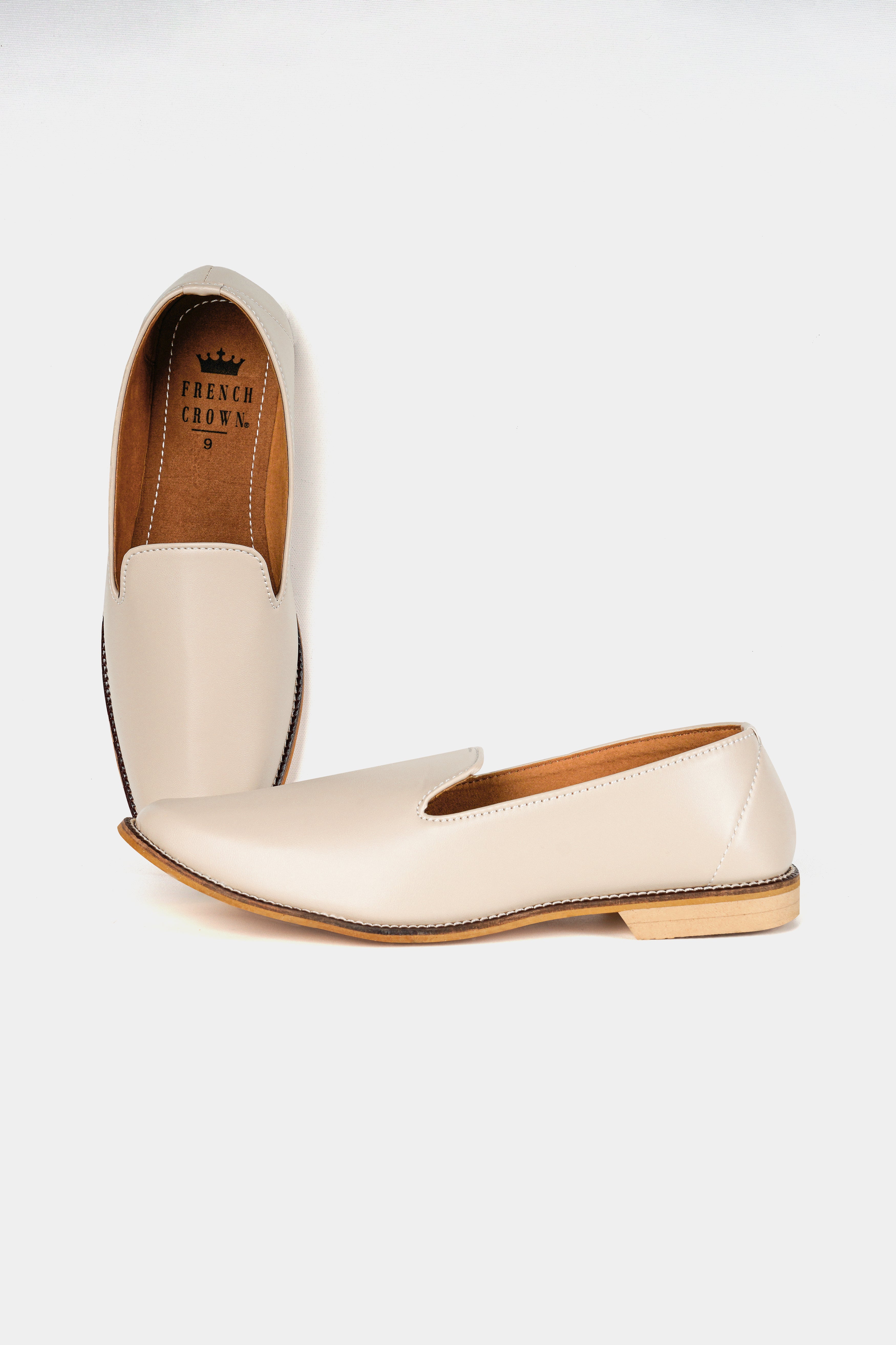 Slip on round toe vegan loafers online