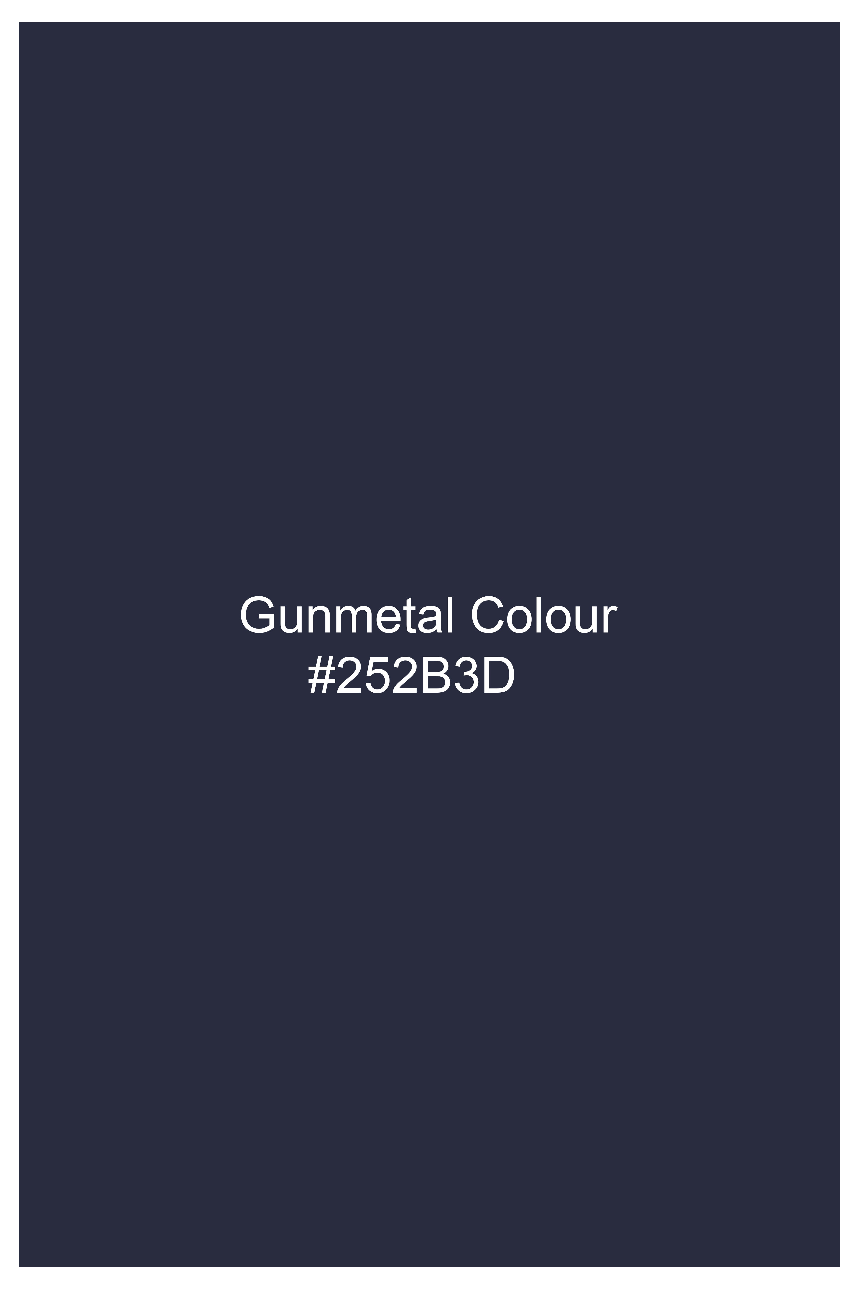 Gunmetal Blue Mildly Distressed Patch Work Whiskering Wash Stretchable Denim J257-30, J257-32, J257-34, J257-36, J257-38, J257-40
