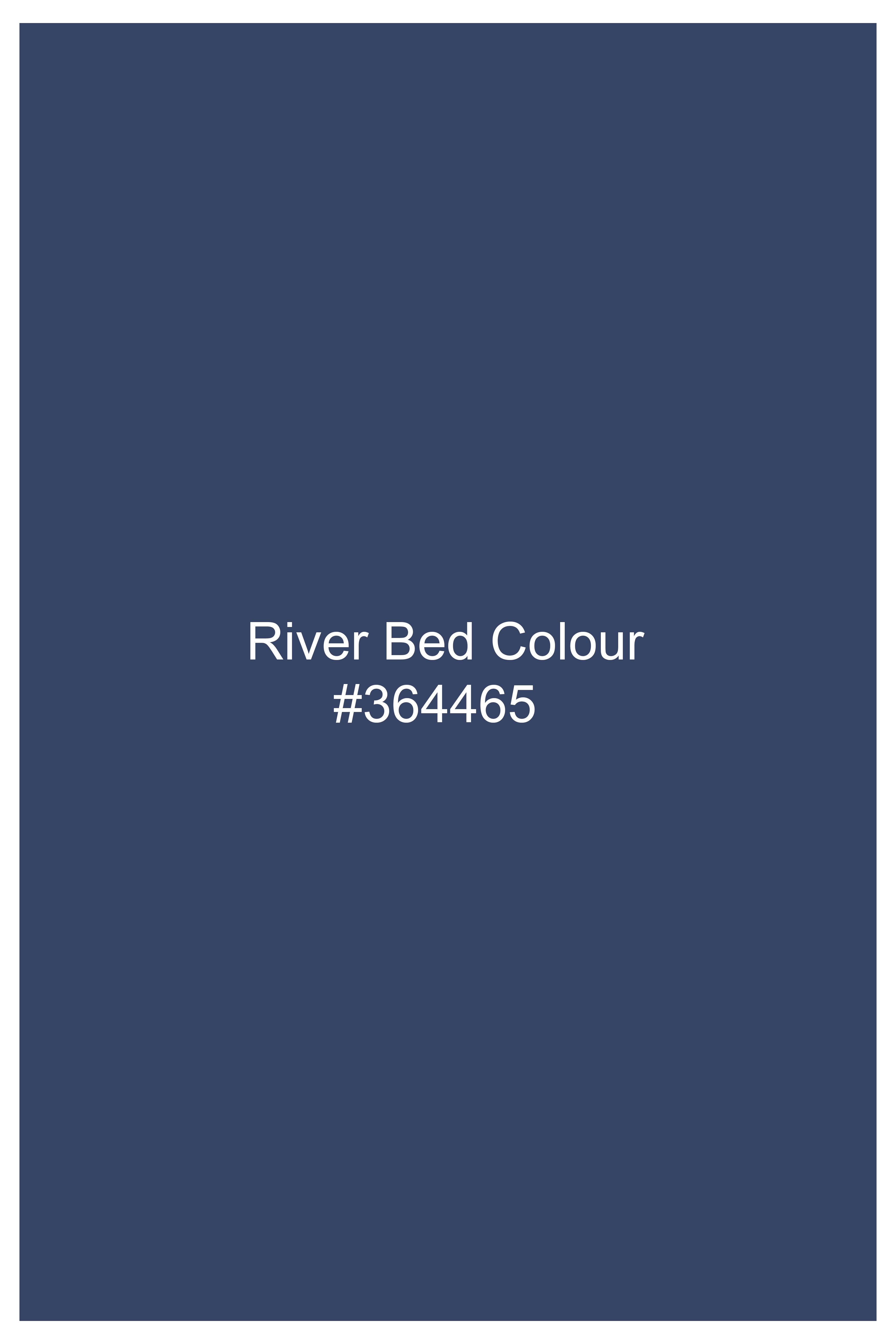 River Bed Blue Acid Wash Cargo Denim J269-30, J269-32, J269-34, J269-36, J269-38, J269-40