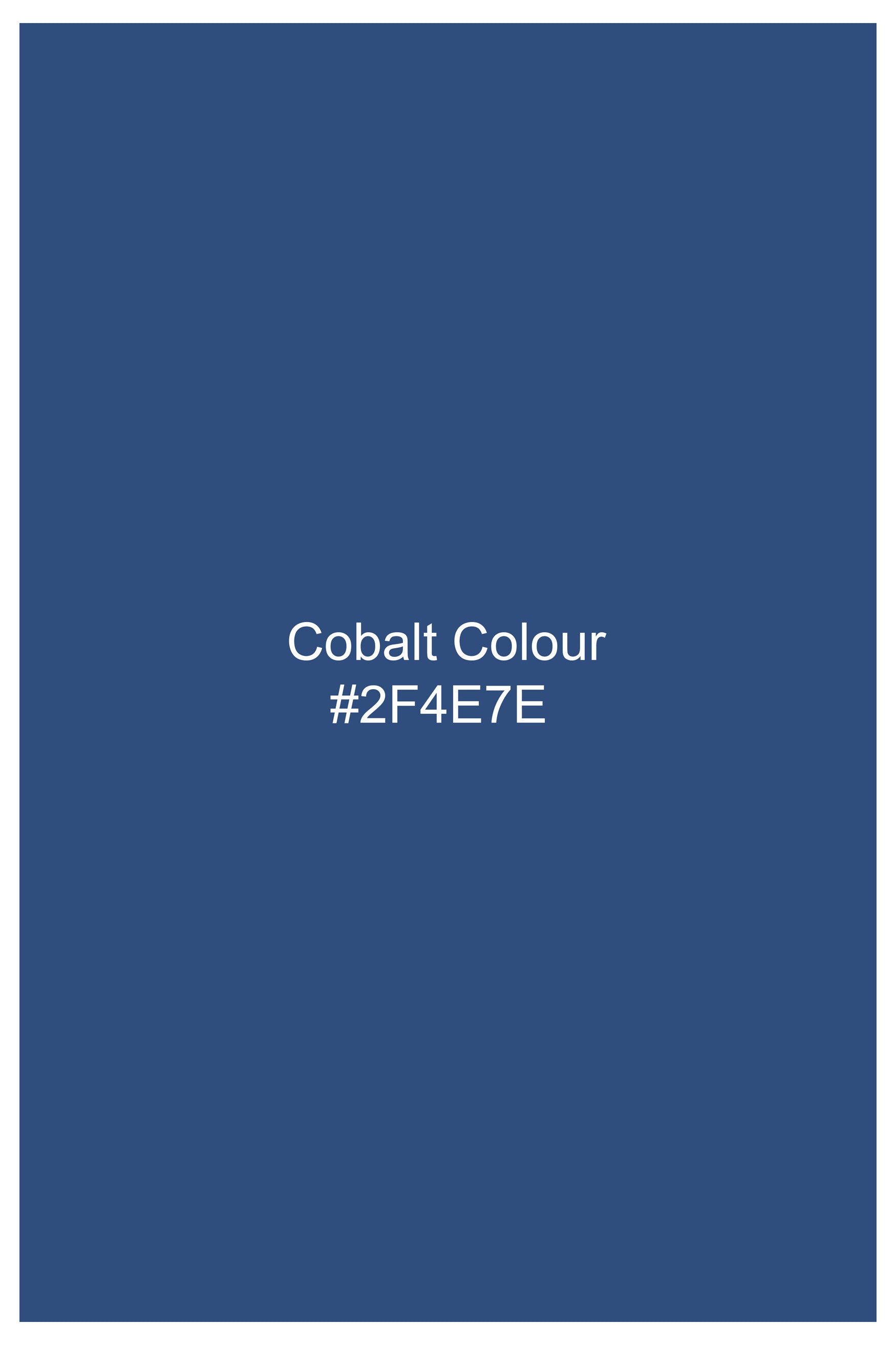 Cobalt Blue Stone Wash Denim J278-30, J278-32, J278-34, J278-36, J278-38, J278-40