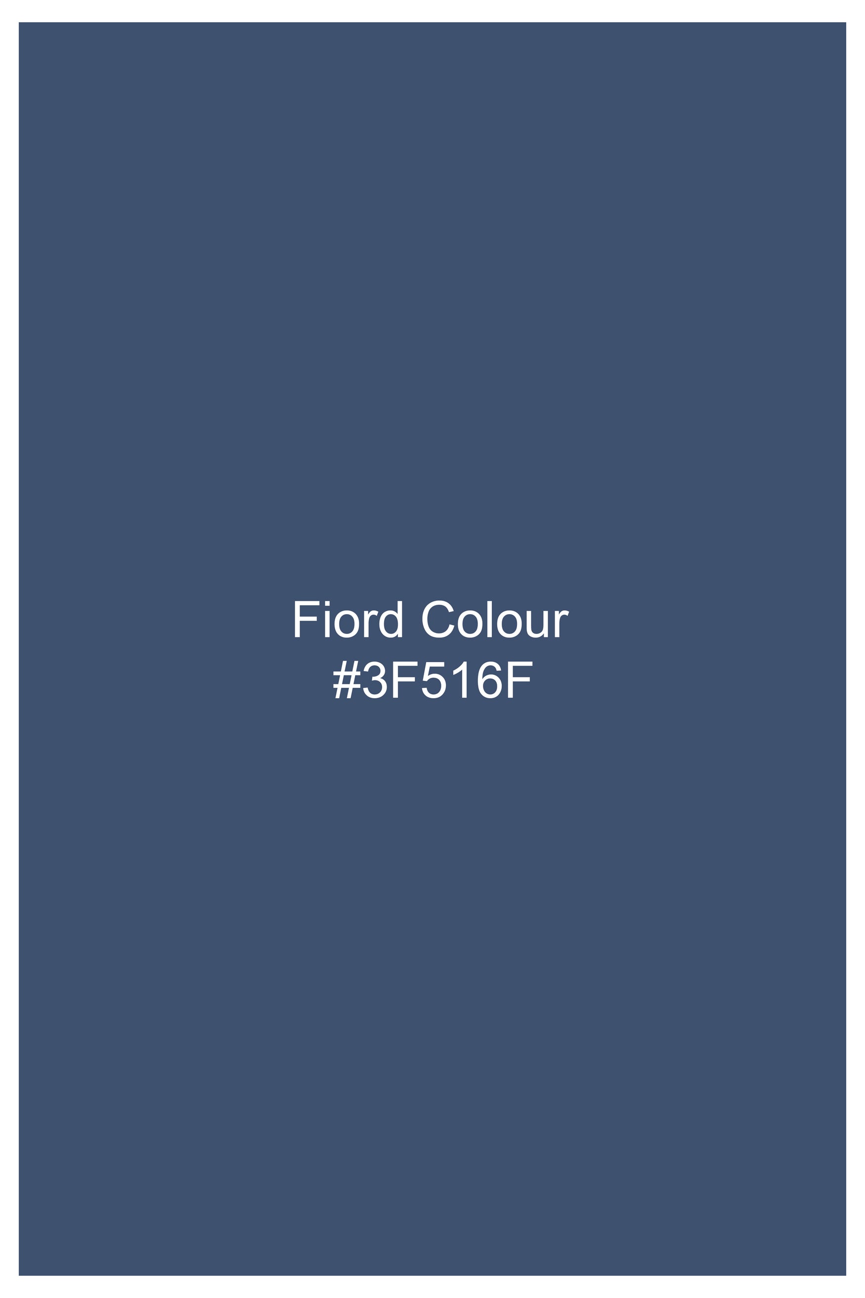 Fiord Blue Stone Wash Mildly Distressed Denim