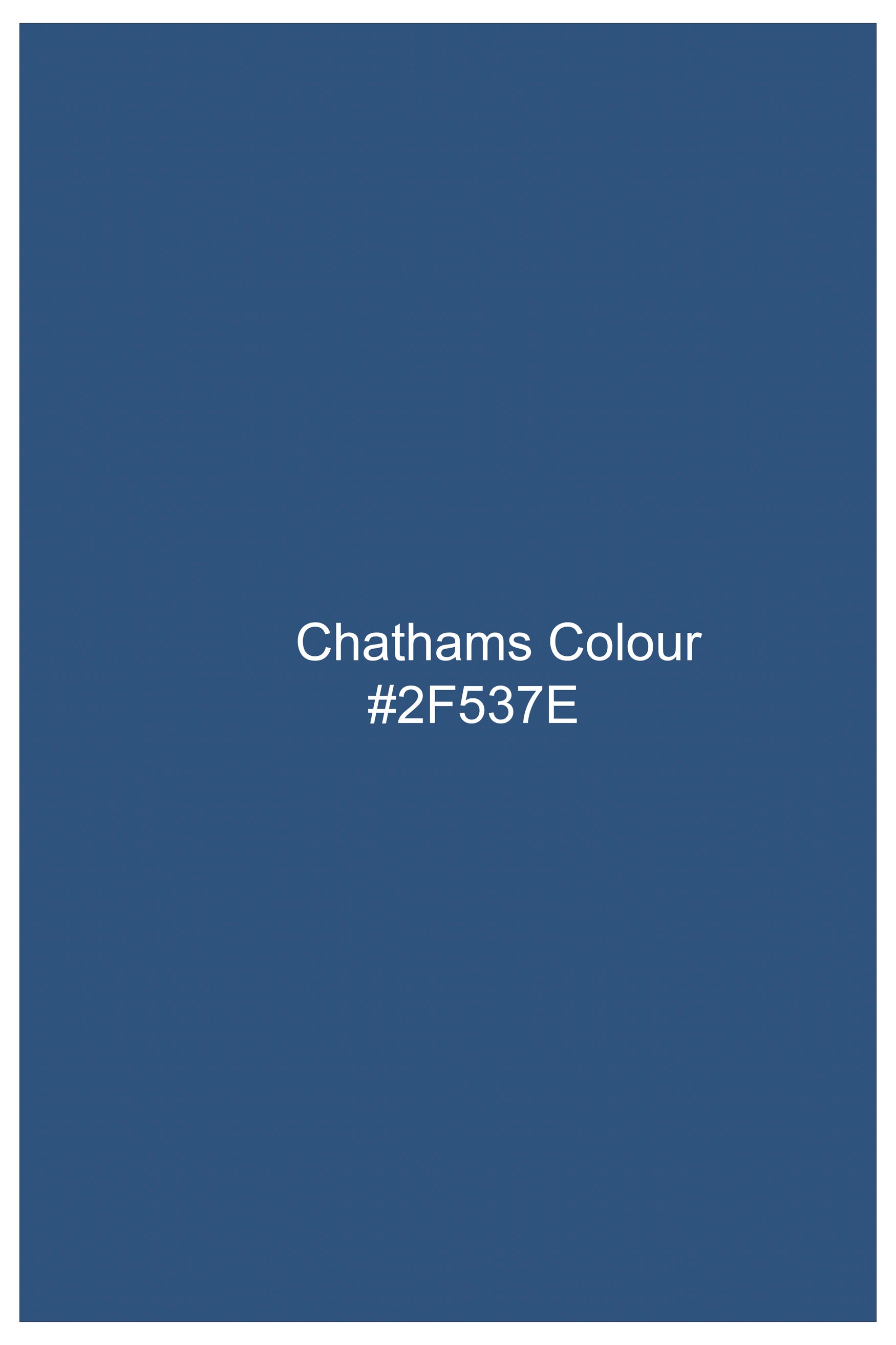 Chathams Blue Stretchable Designer Denim