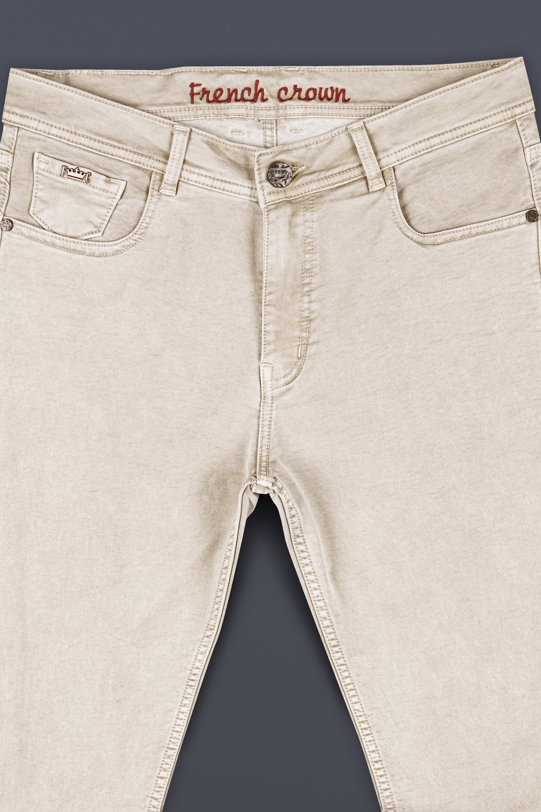 Timberwolf Cream Rinse Wash Stretchable Denim