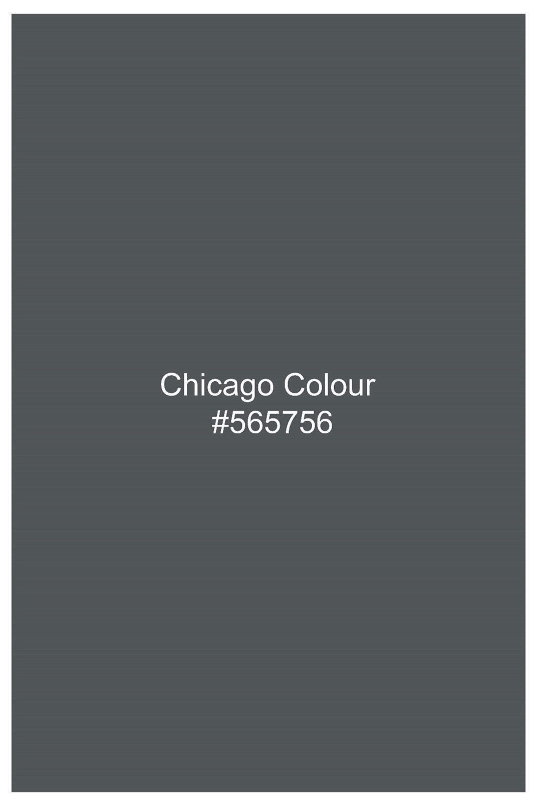 Chicago Gray Premium Cotton Chinos Pant