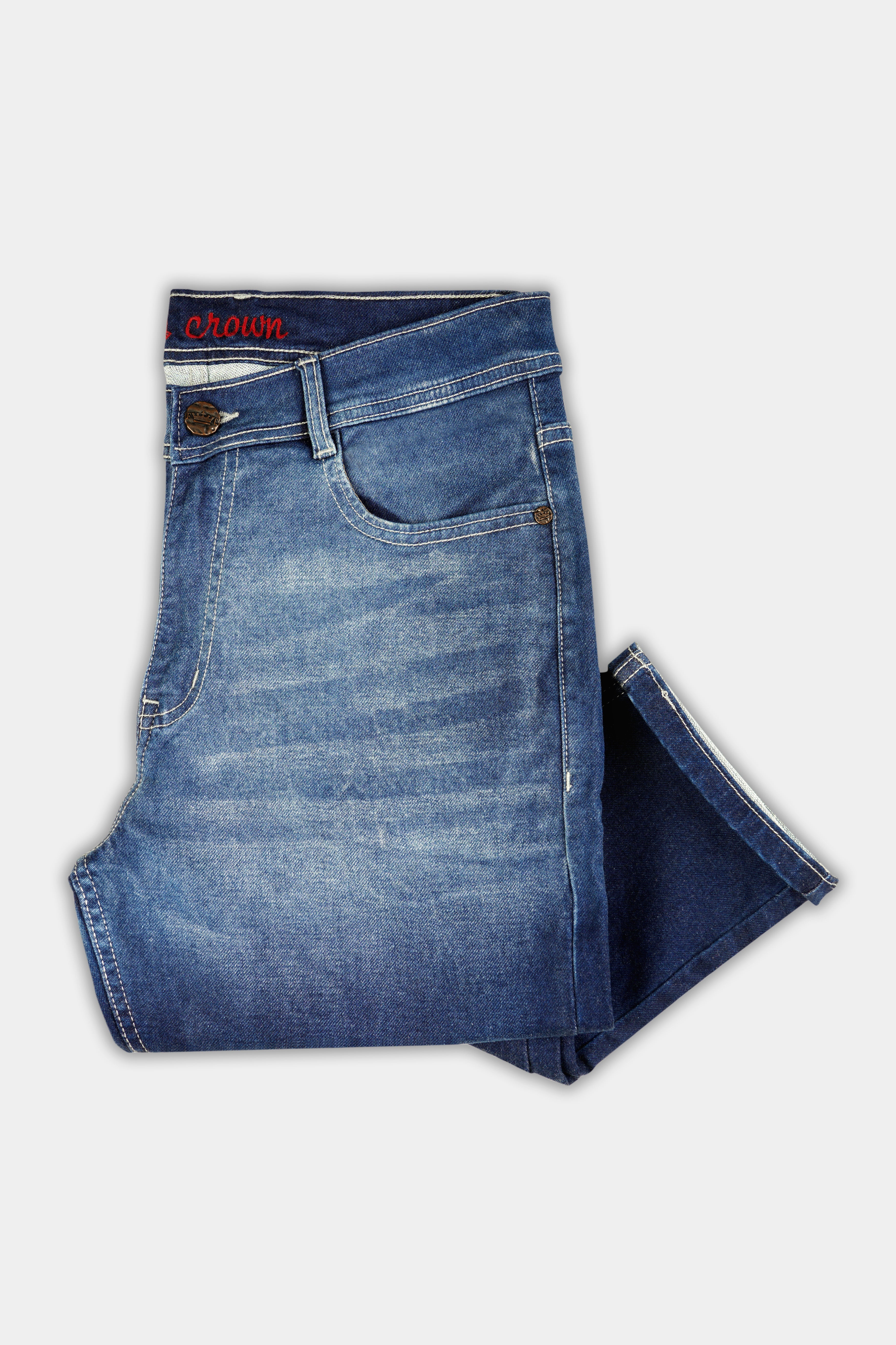 Bayoux Blue Mid Wash Stretchable Denim