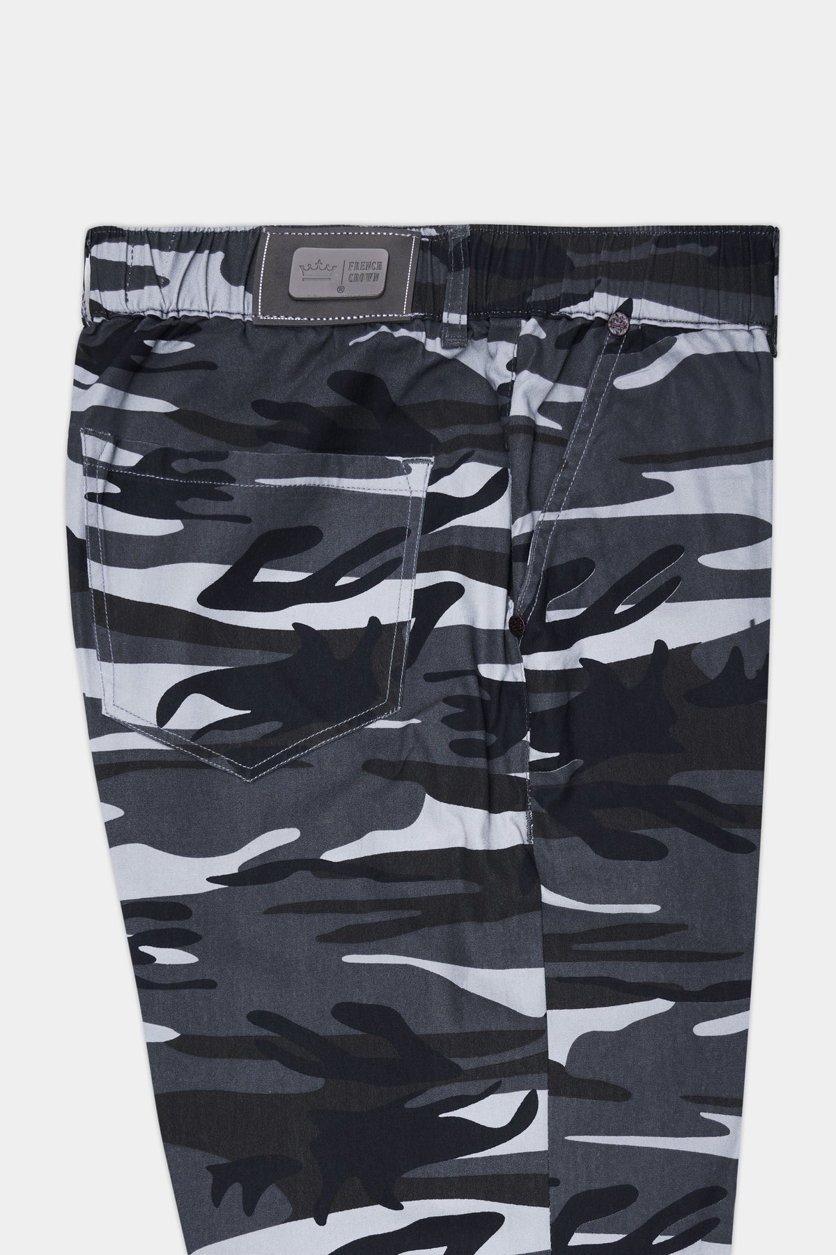 Ship Gray Camouflage Printed Pant