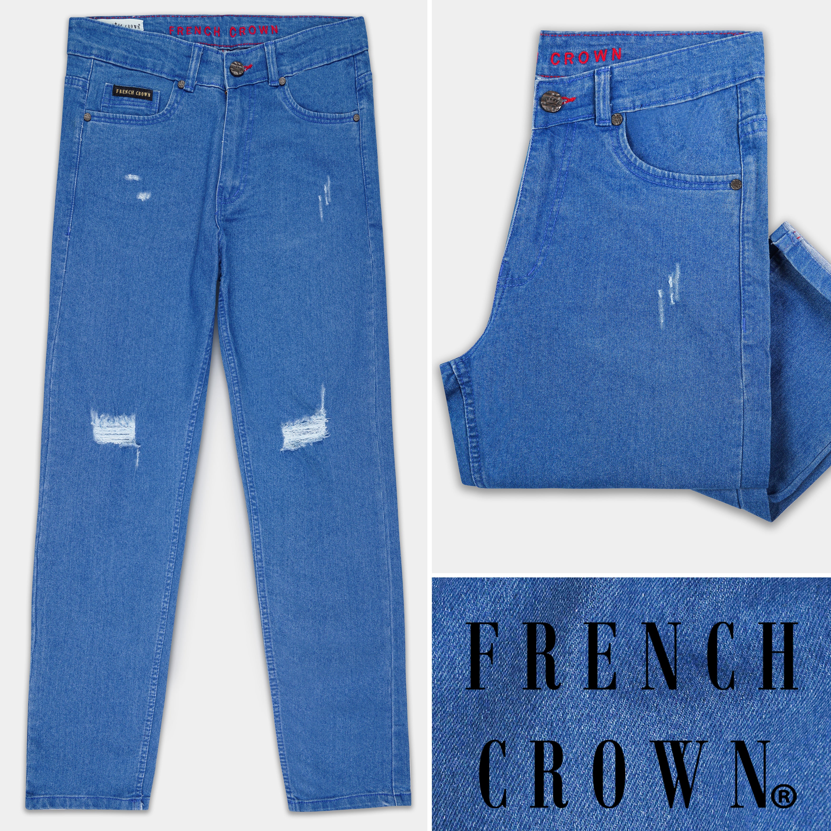 25SS 片PK DENIM VINTAGE BLUE size1 Matisse Blue Slim Fit Mid-Rise Clean Look Stretchable Denim Jeans