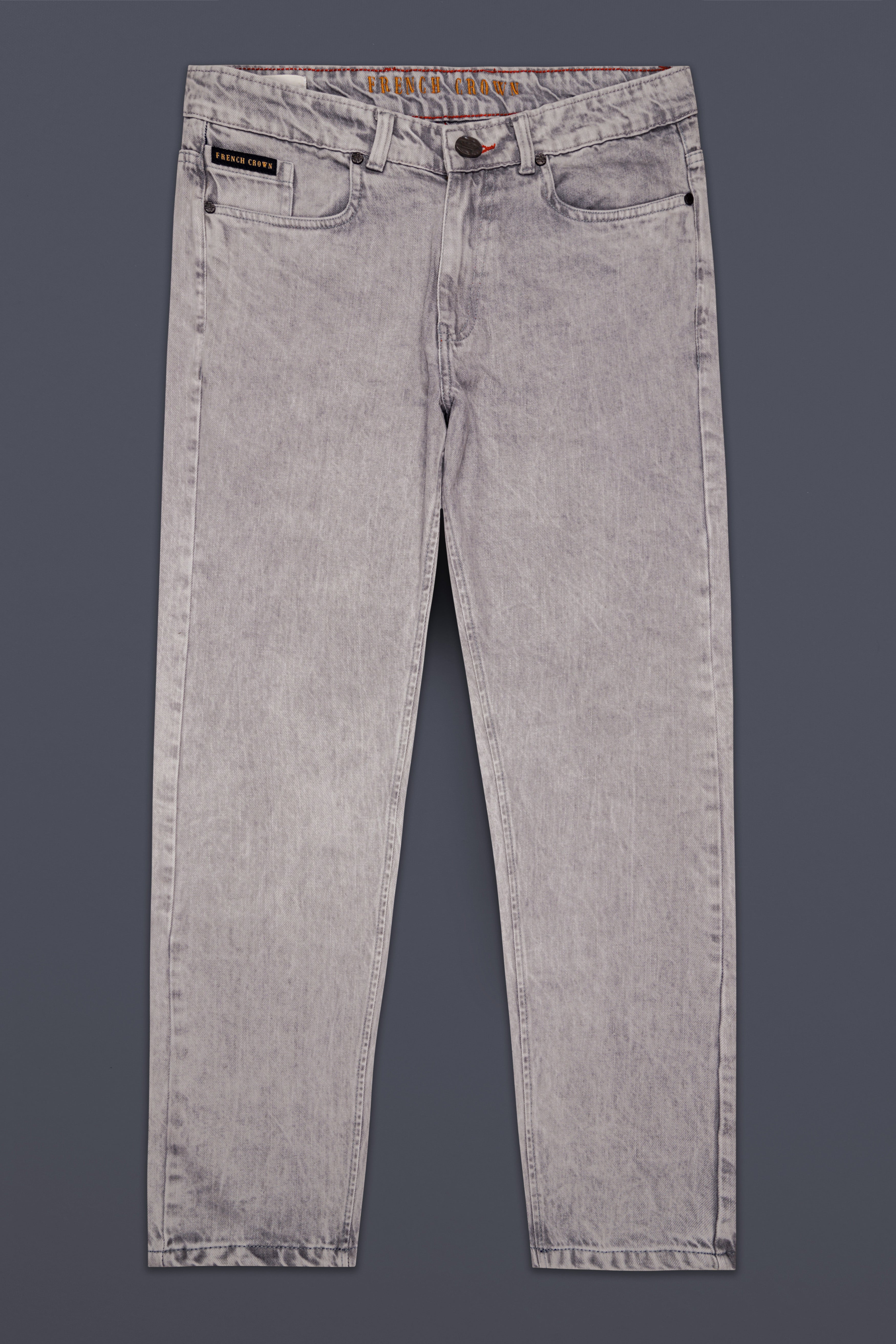 Nobel Gray Rinse Wash Stretchable Denim