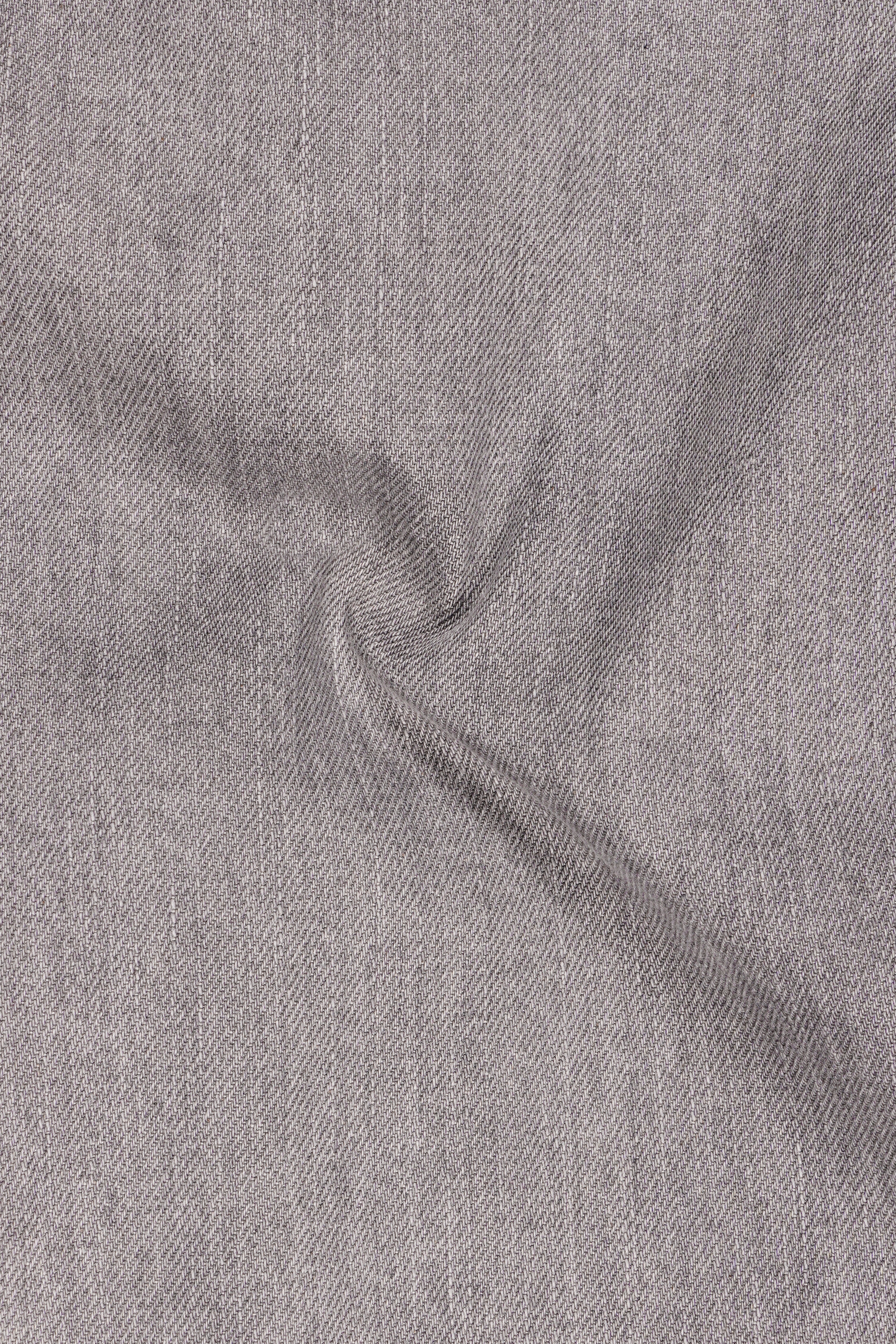 Nobel Gray Rinse Wash Stretchable Denim