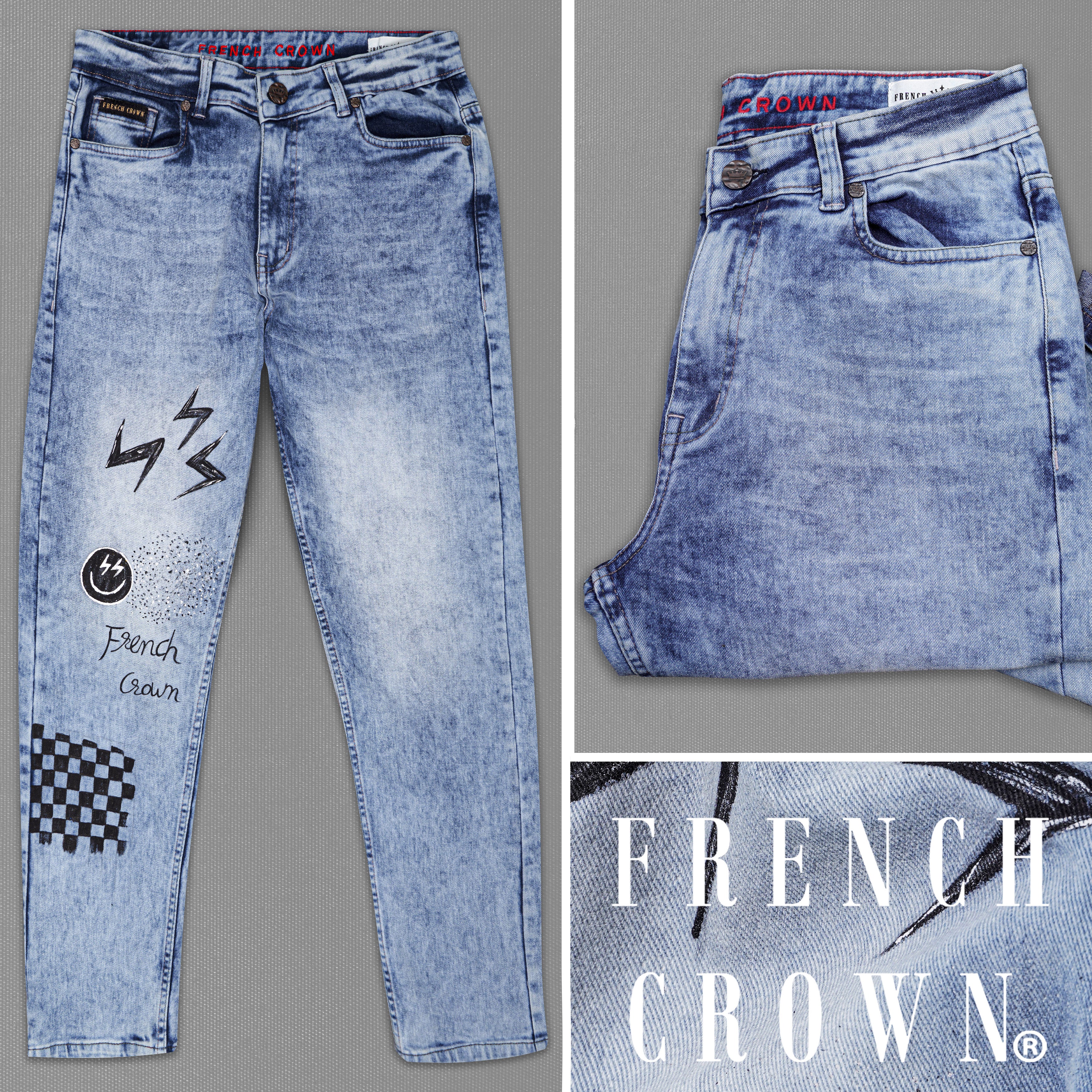 RYUK P45 JEAN STONE WASH 32 RYUK P45 JEAN STONE WASH 32