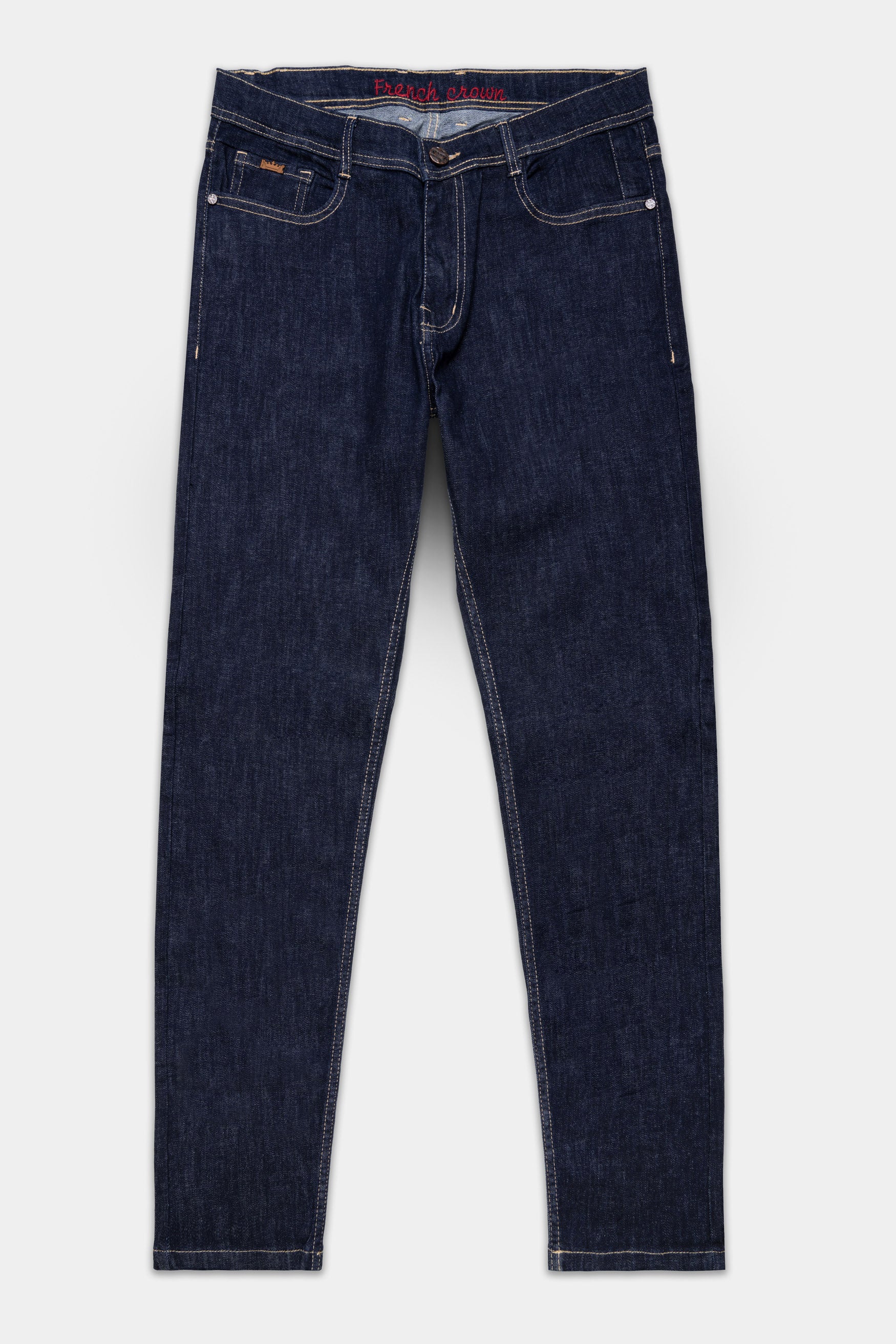 Buy Blue Ankle Fit Denim Jeans Online | Tistabene - Tistabene