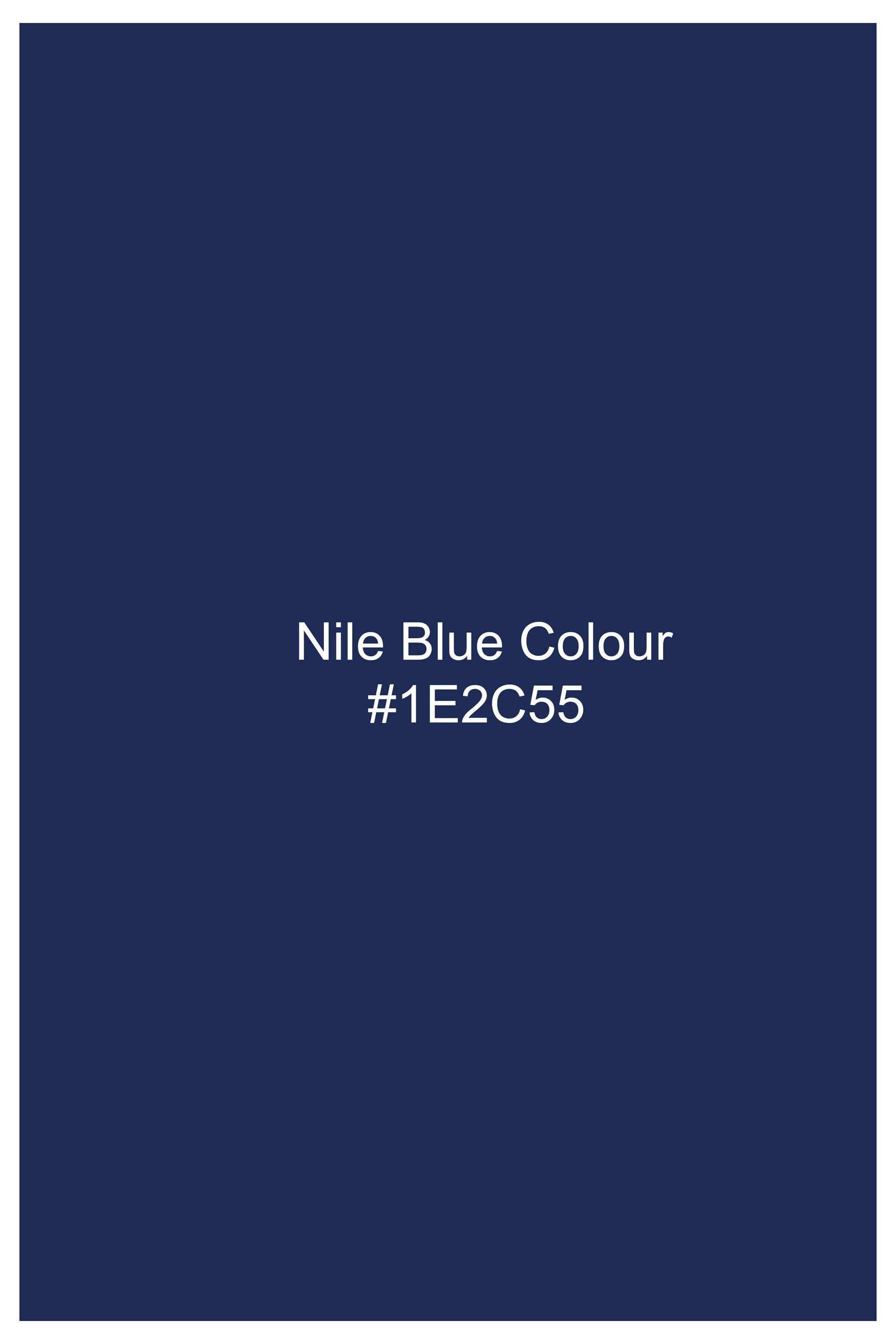 Nile Blue Rinse Wash Denim
