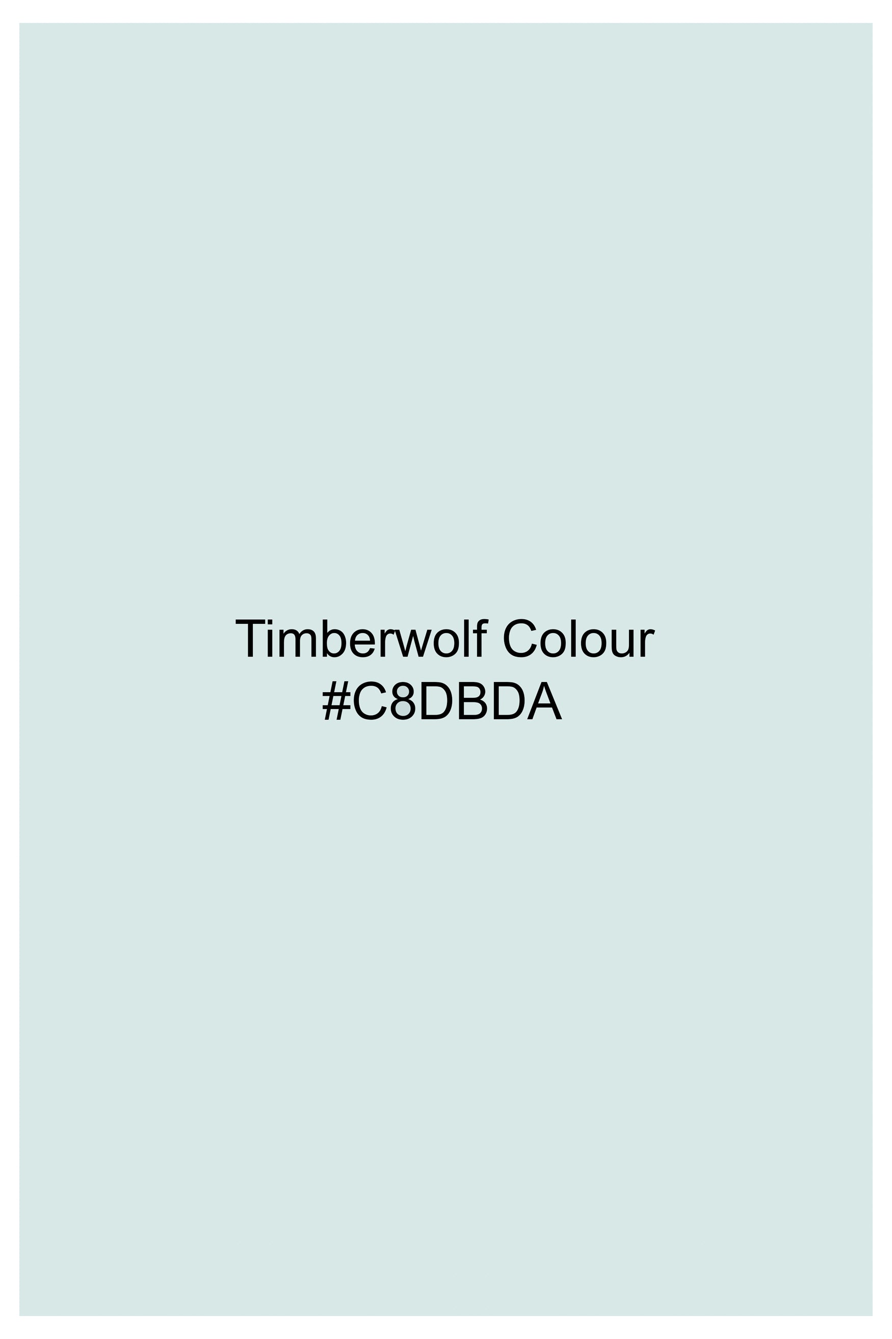 Timberwolf Blue Subtle Sheen Super Soft Premium Cotton Kurta