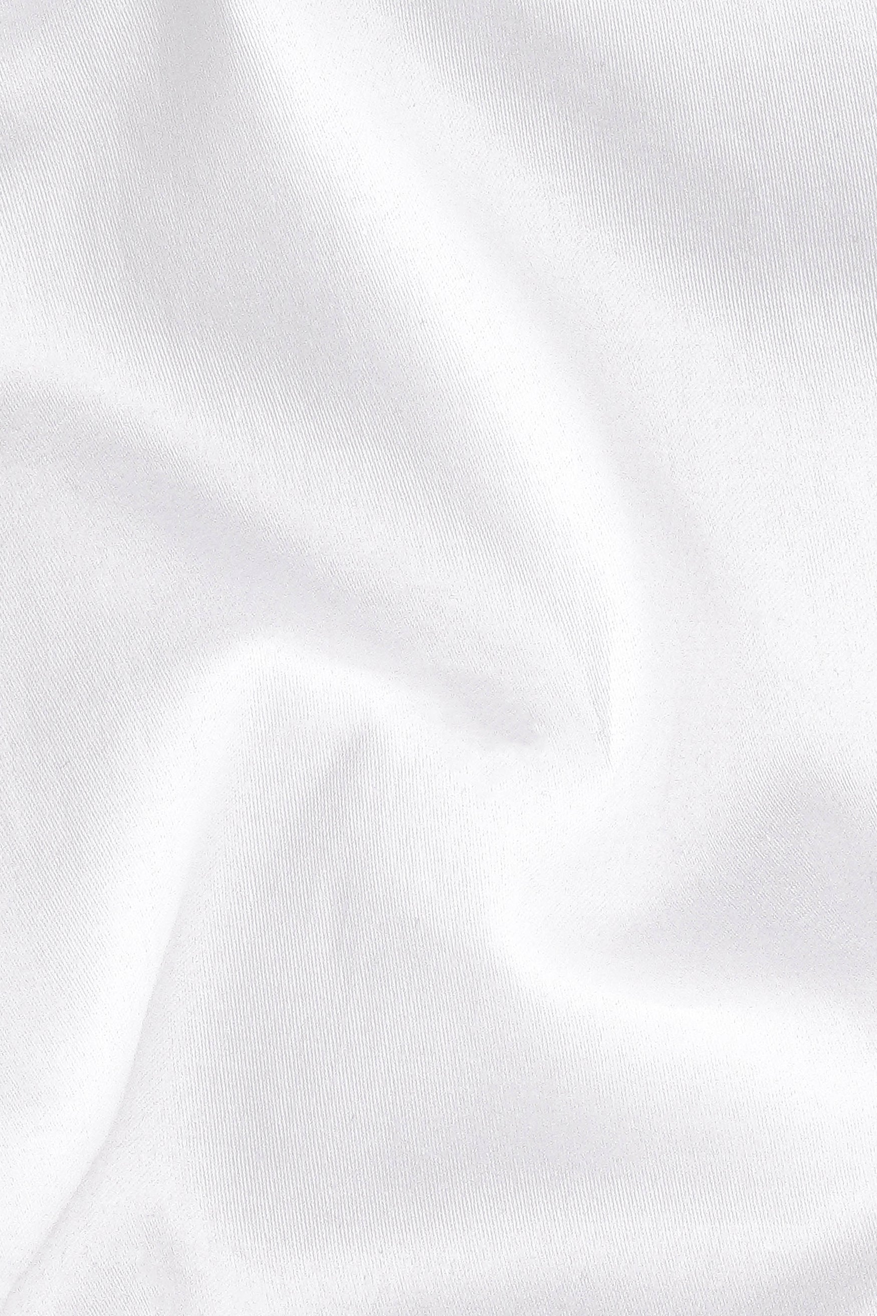 Bright White Subtle Sheen Super Soft Premium Cotton Kurta