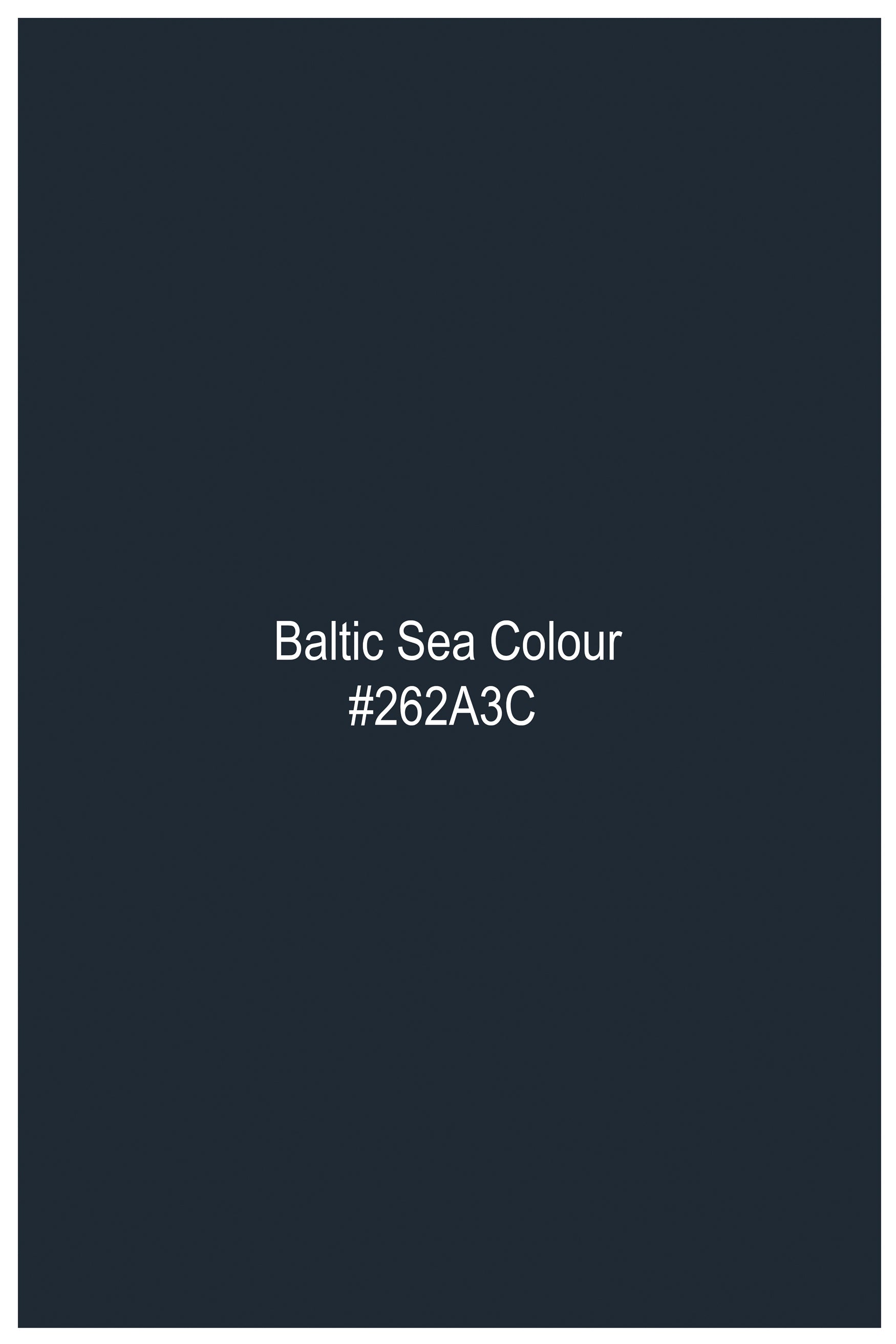 Baltic Sea Blue Subtle Sheen Super Soft Premium Cotton Kurta