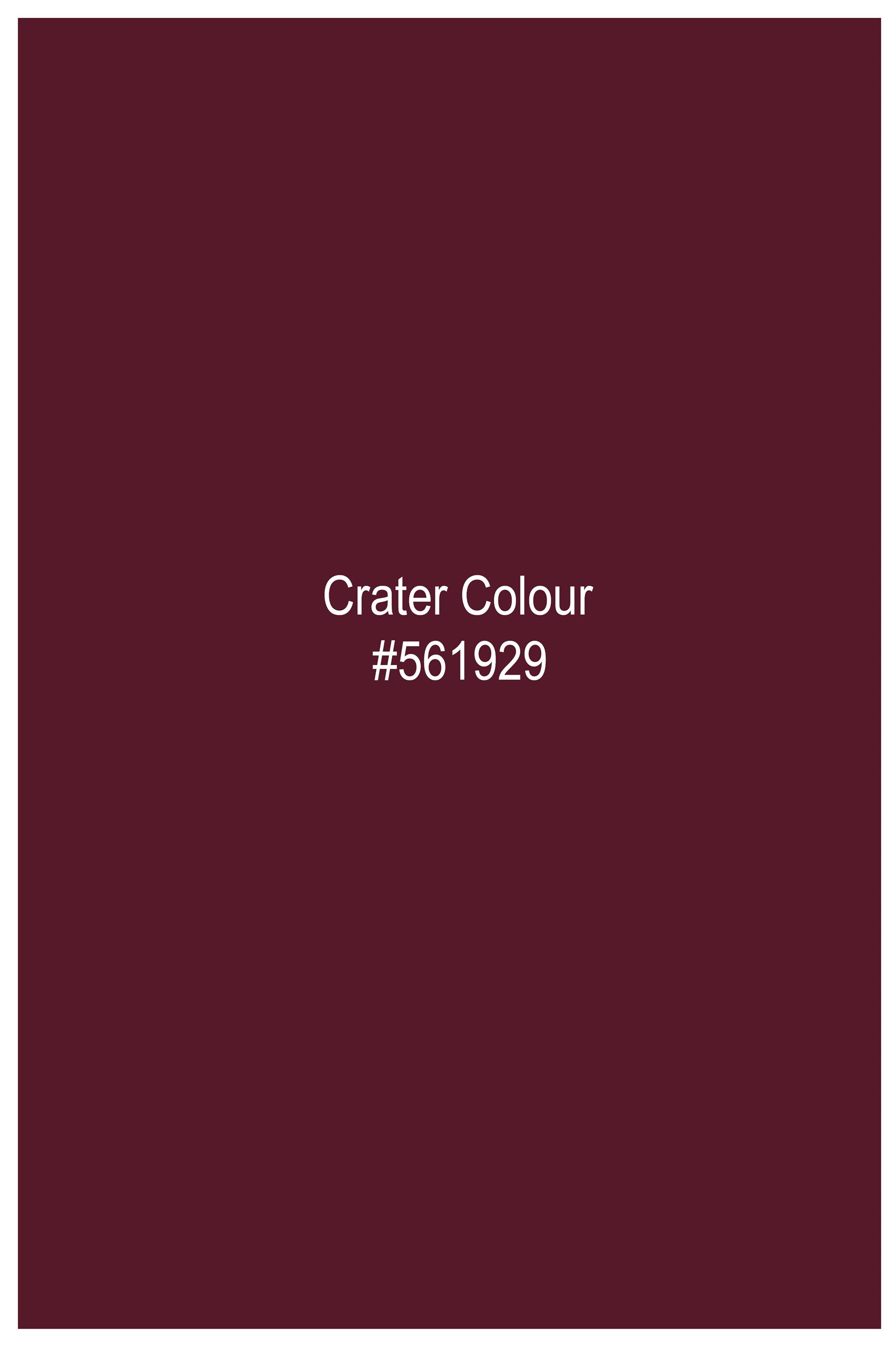 Crater Wine Subtle Sheen Super Soft Premium Cotton Kurta