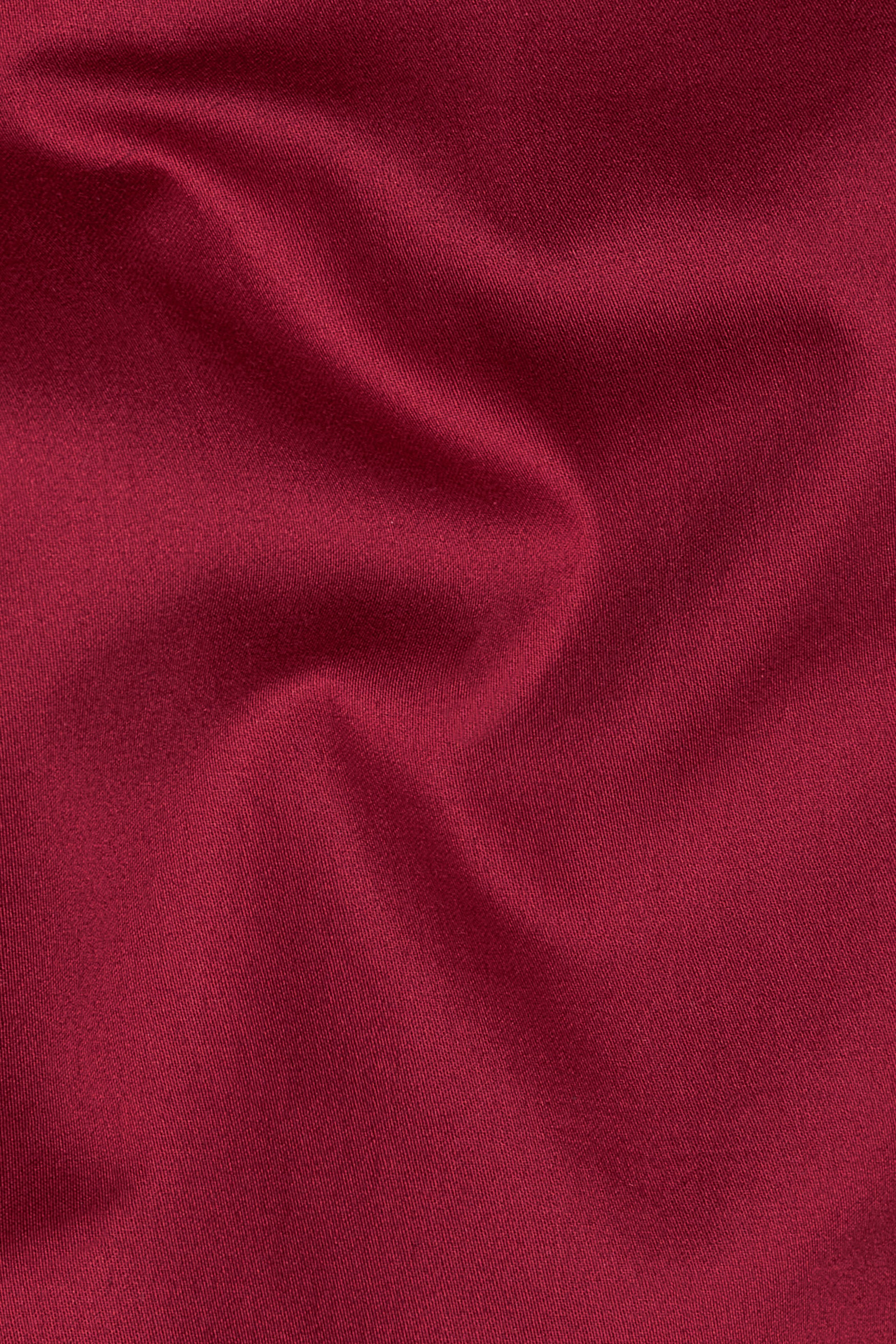 Vivid Auburn Red Subtle Sheen Super Soft Premium Cotton Kurta