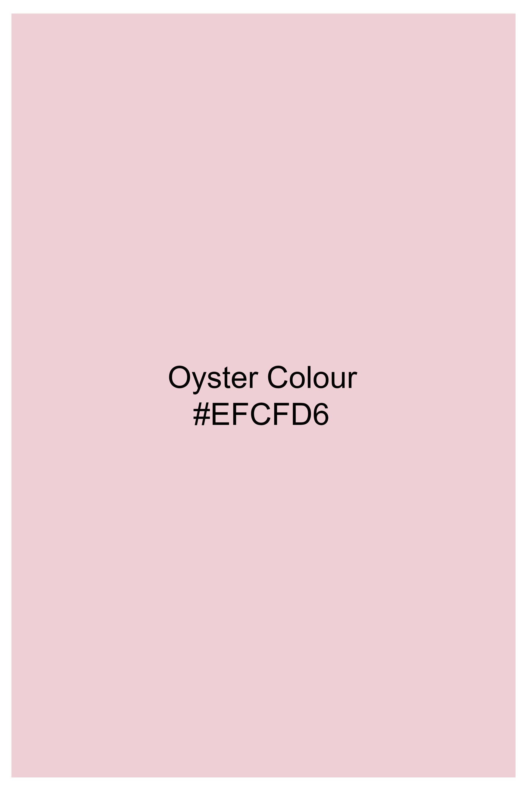 Oyster Pink Embroidered with Sequin Work Viscose Designer Kurta