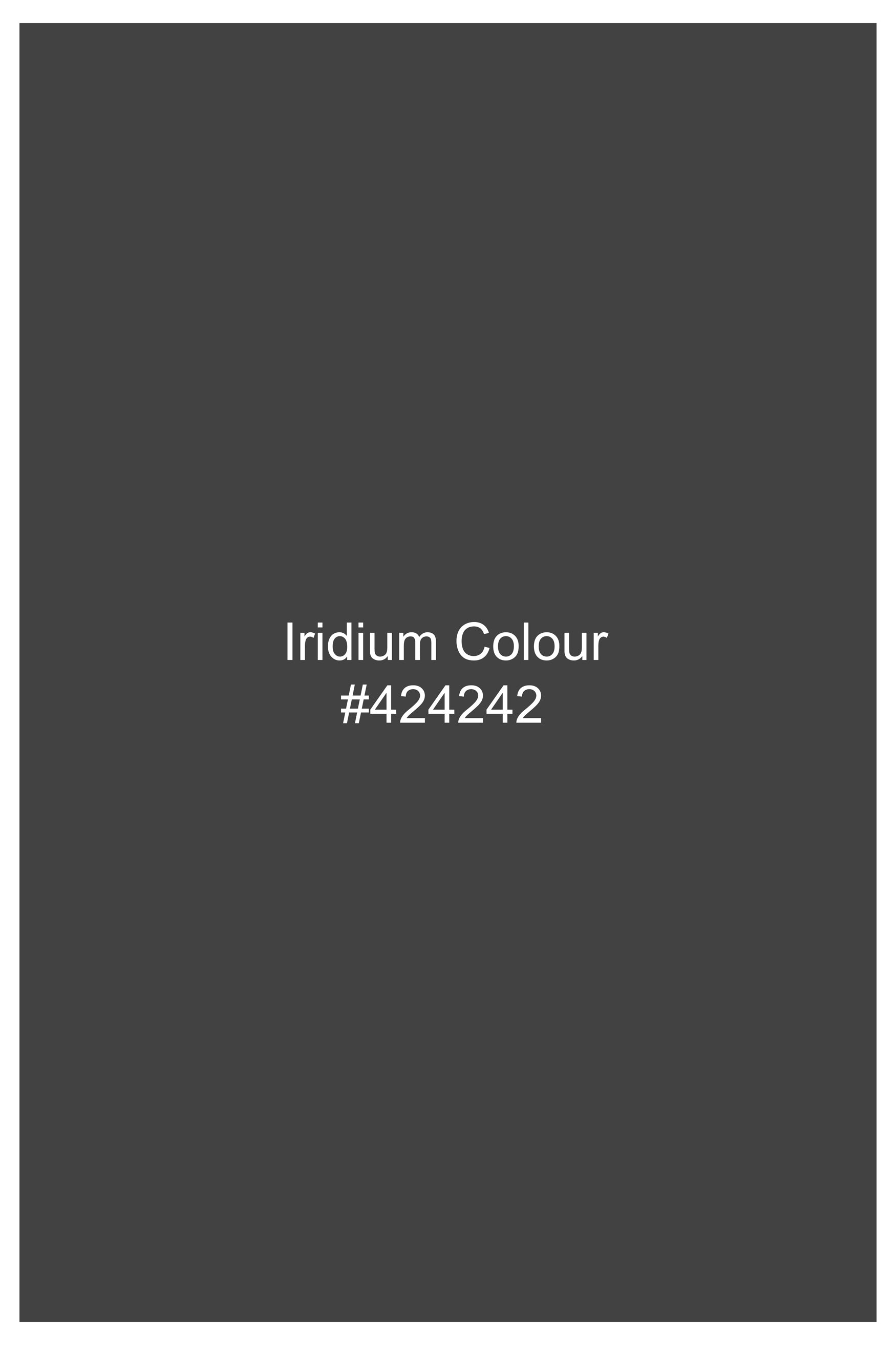 Iridium Gray Deity Durga Hand Painted Subtle Sheen Super Soft Premium Cotton Designer Kurta
