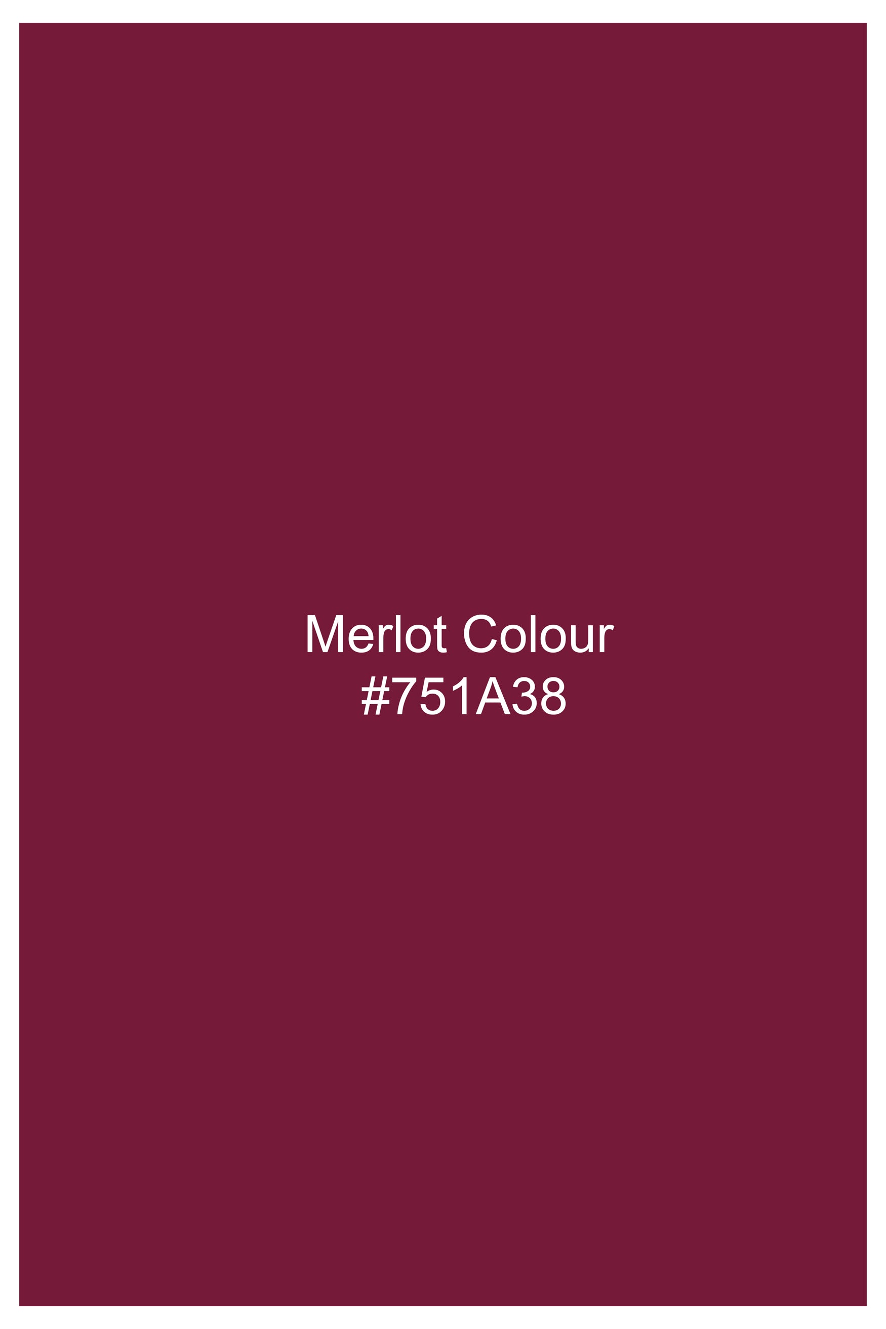 Merlot Maroon Alpana Art Hand Painted Subtle Sheen Super Soft Premium Designer Kurta