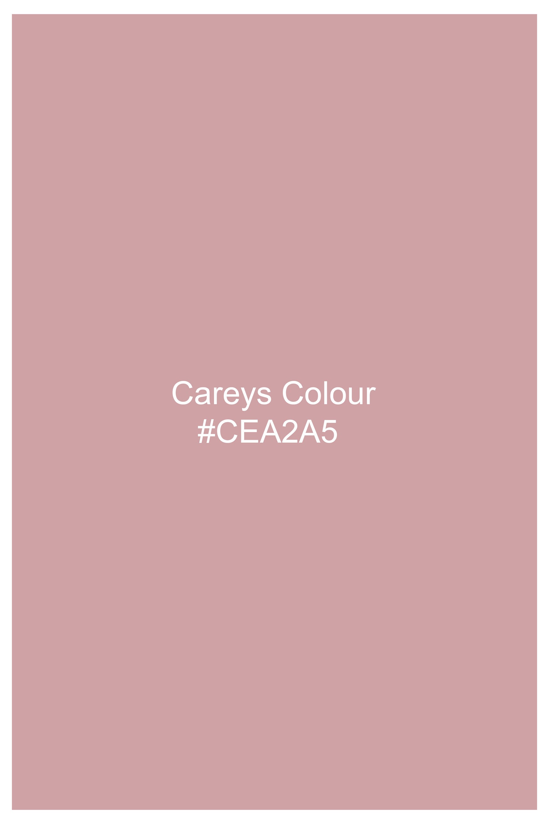 Careys Pink Circular Cotton Thread Embroidered Viscose Designer Kurta