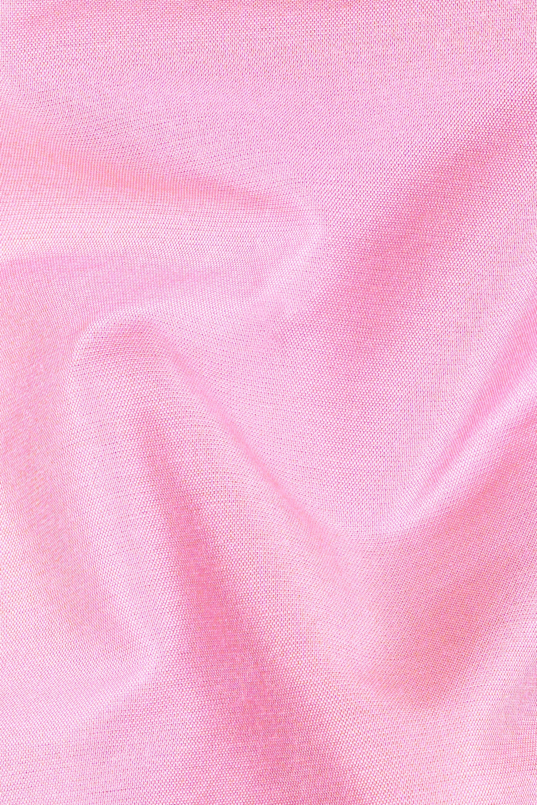 Magenta Pink Subtle Sheen Viscose Kurta