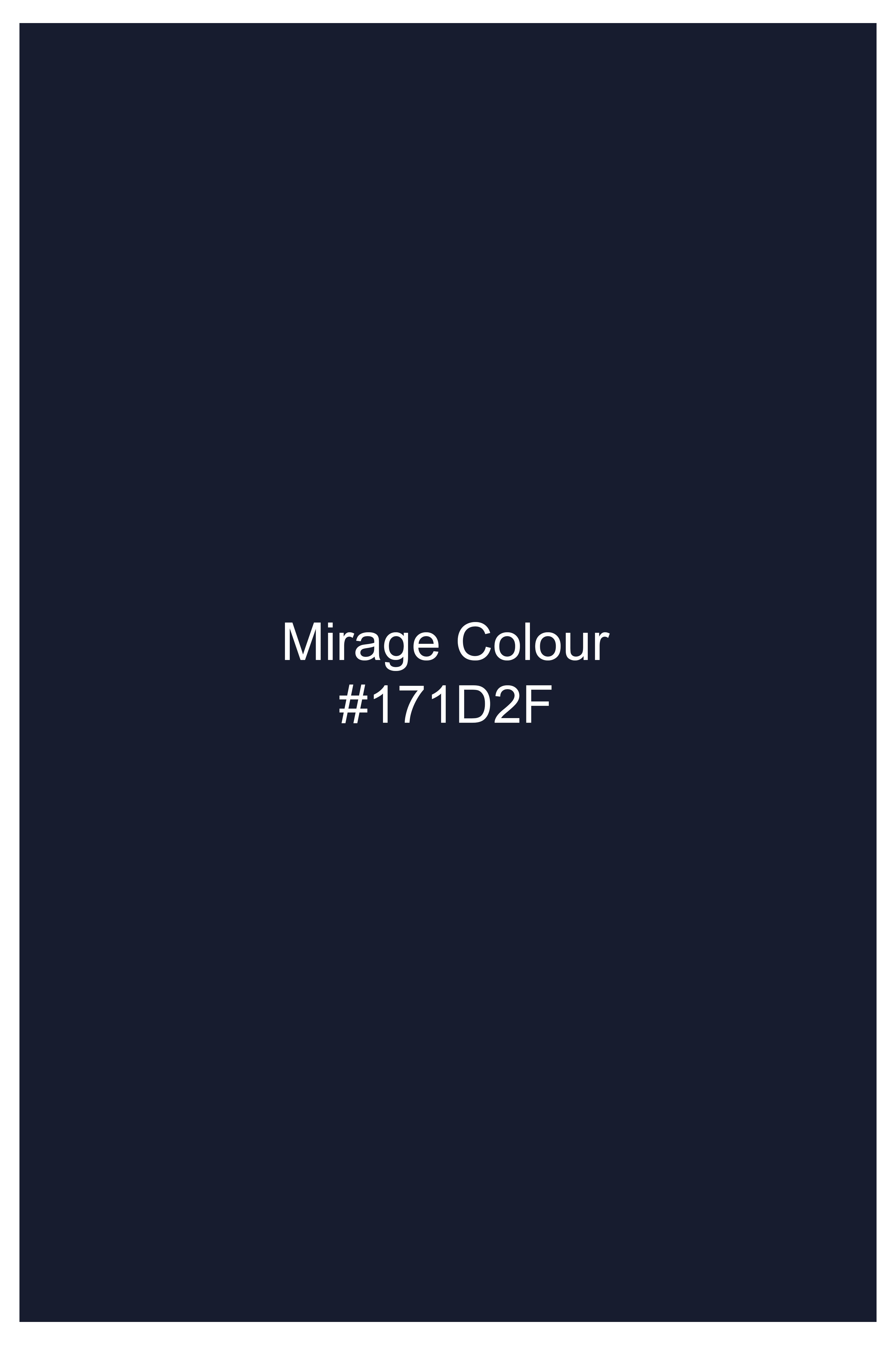 Mirage Blue Subtle Sheen Viscose Kurta