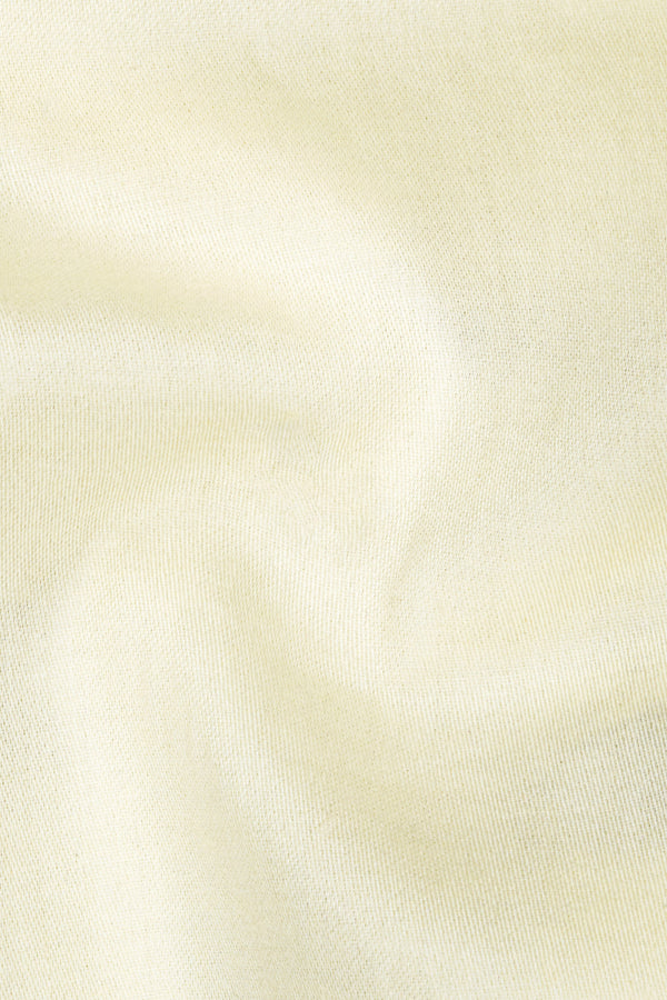 Merino Cream Subtle Sheen Super Soft Premium Cotton Kurta Set