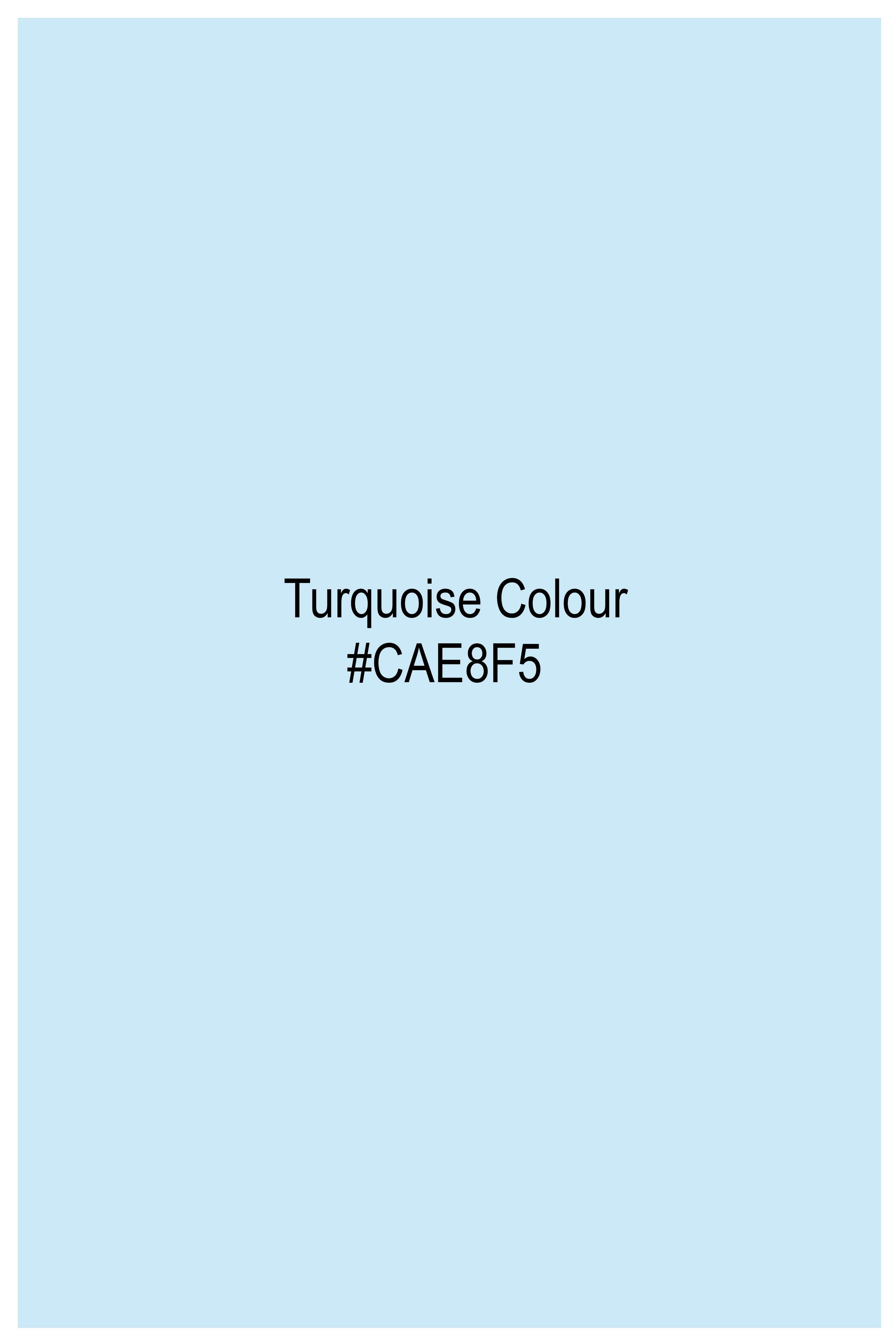 Turquoise Blue Pajama, F-6321 - KT046