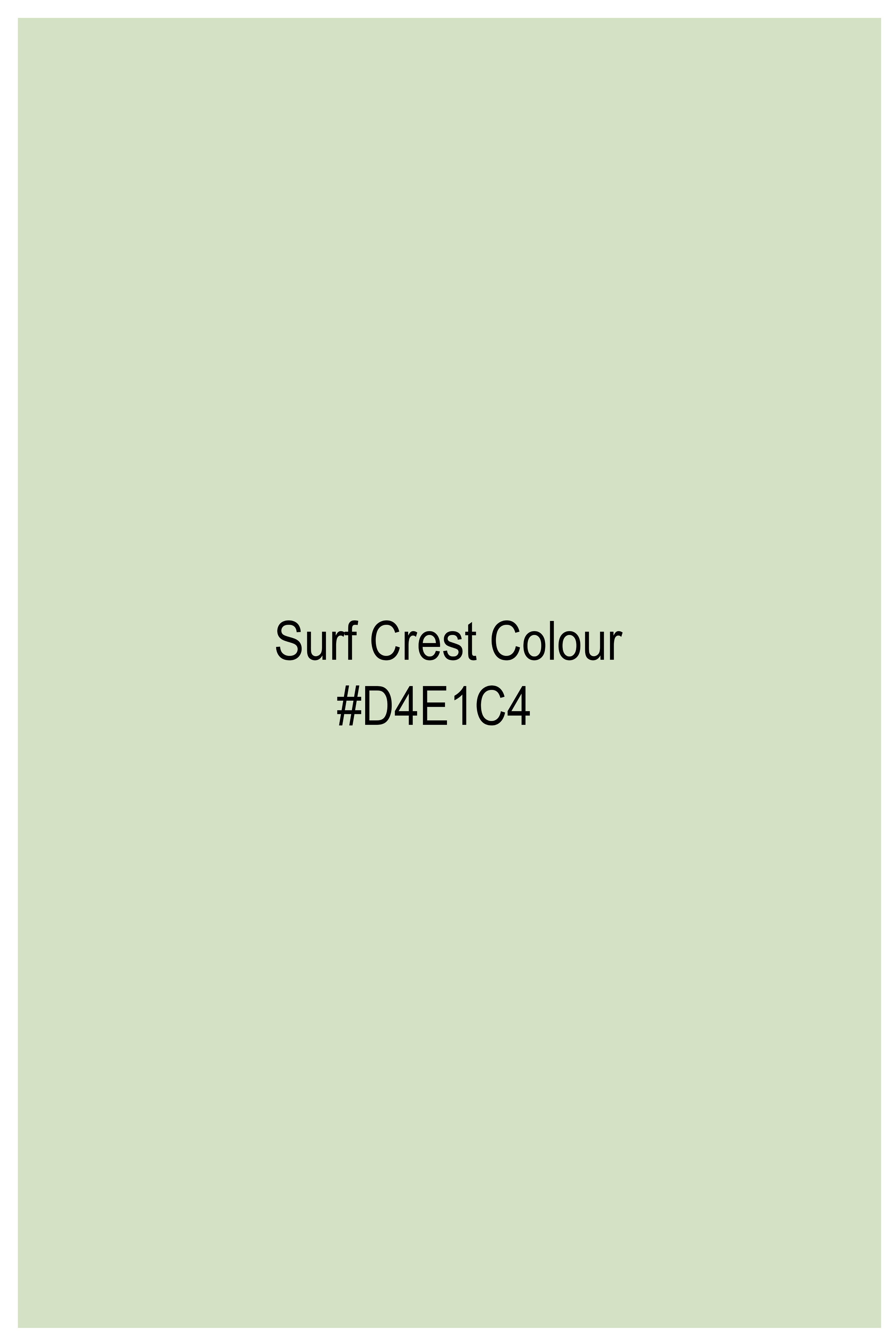 Surf Crest Green Pajama, F-6349 - KT063