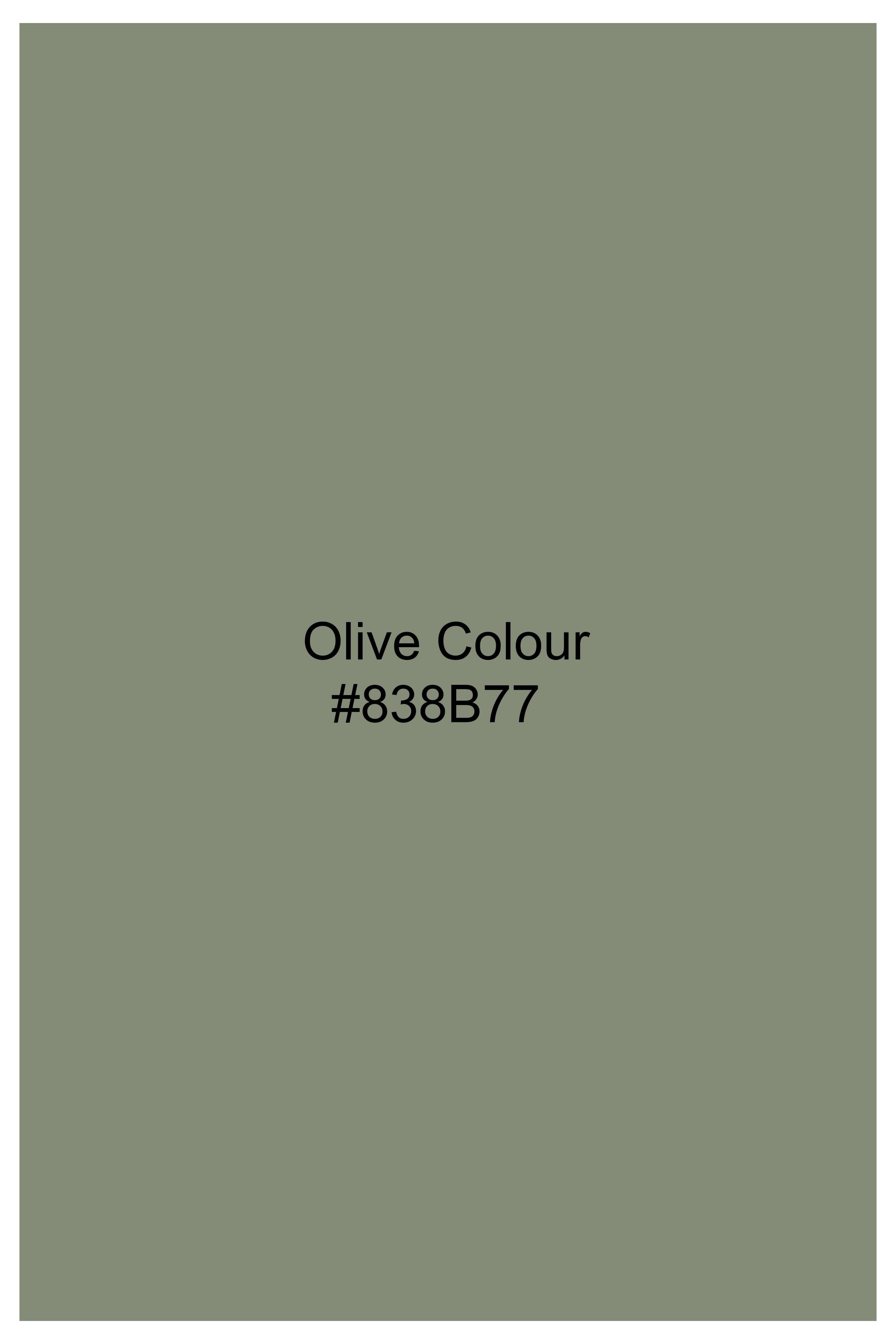 Olive Green Subtle Sheen Super Soft Premium Cotton Kurta Set