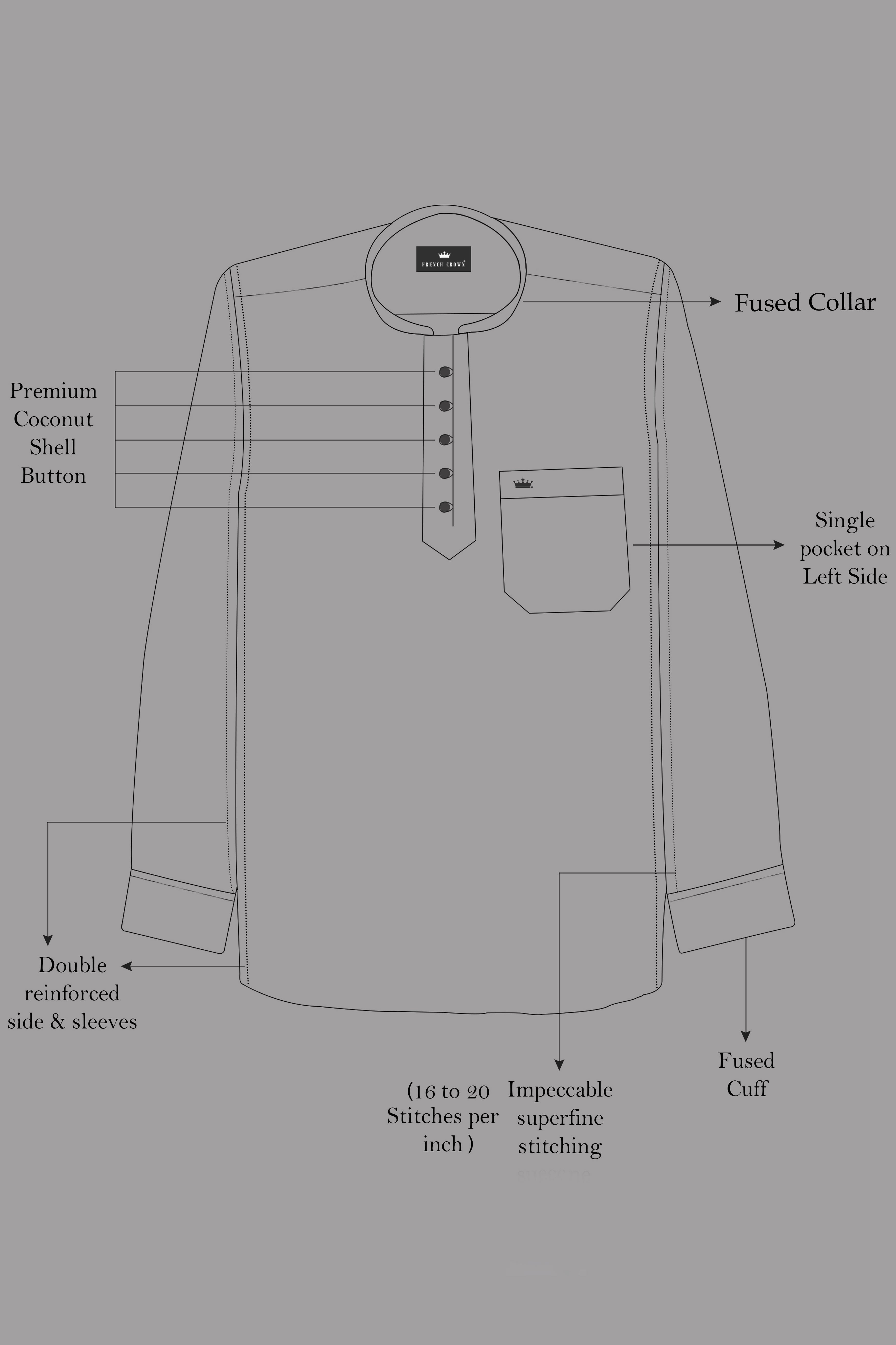 AzureGlow-Bright White And Mabel Blue Printed Chambray Premium Cotton Casual Kurta Shirt 13462-KS-38, 13462-KS-H-38, 13462-KS-39, 13462-KS-H-39, 13462-KS-40, 13462-KS-H-40, 13462-KS-42, 13462-KS-H-42, 13462-KS-44, 13462-KS-H-44, 13462-KS-46, 13462-KS-H-46, 13462-KS-48, 13462-KS-H-48, 13462-KS-50, 13462-KS-H-50, 13462-KS-52, 13462-KS-H-52