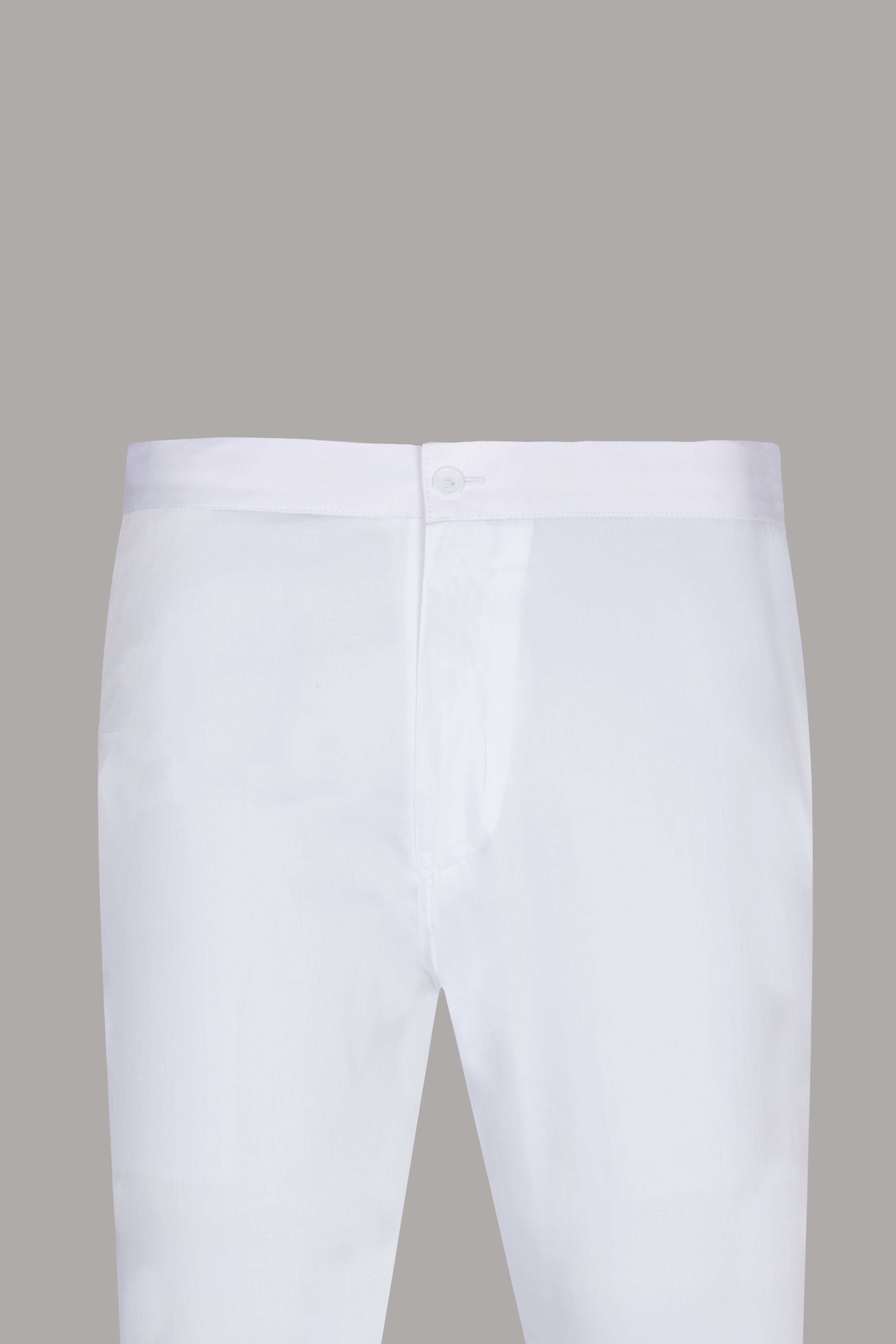 One Black Linen and One white Cotton Lounge Pants