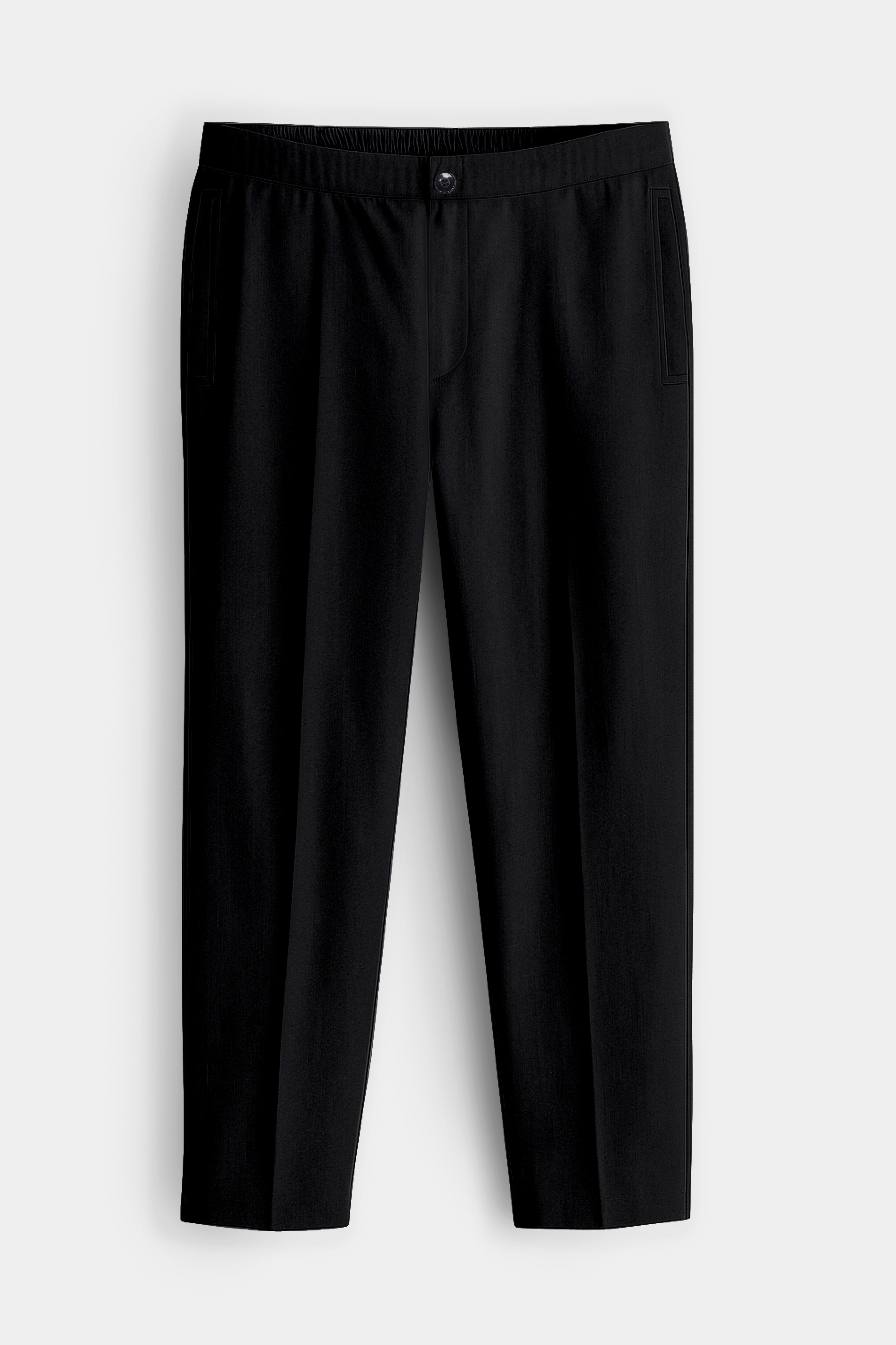 Noirelle-Jade Black Super Soft Premium Cotton Lounge Pant