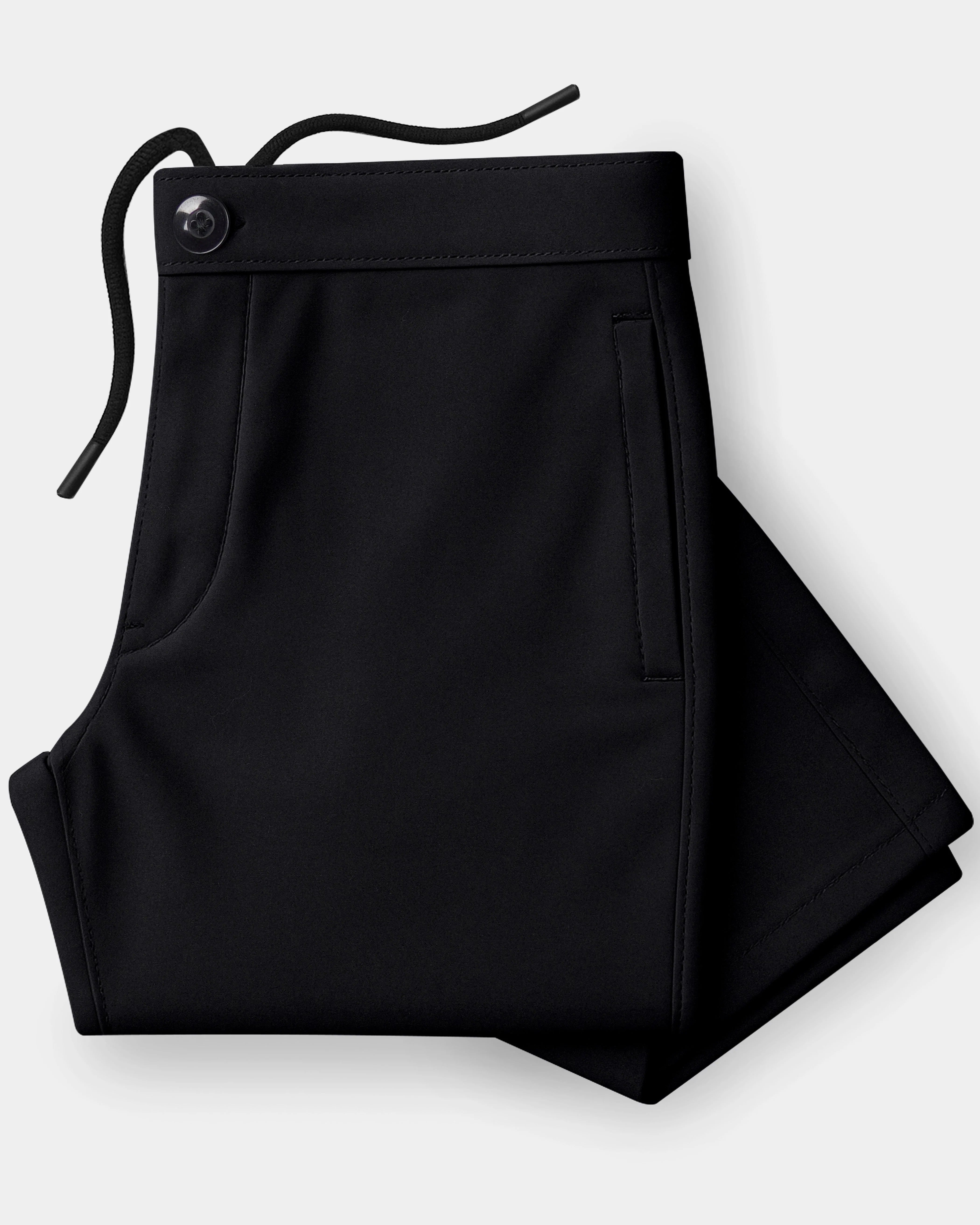 Noirelle-Jade Black Super Soft Premium Cotton Lounge Pant