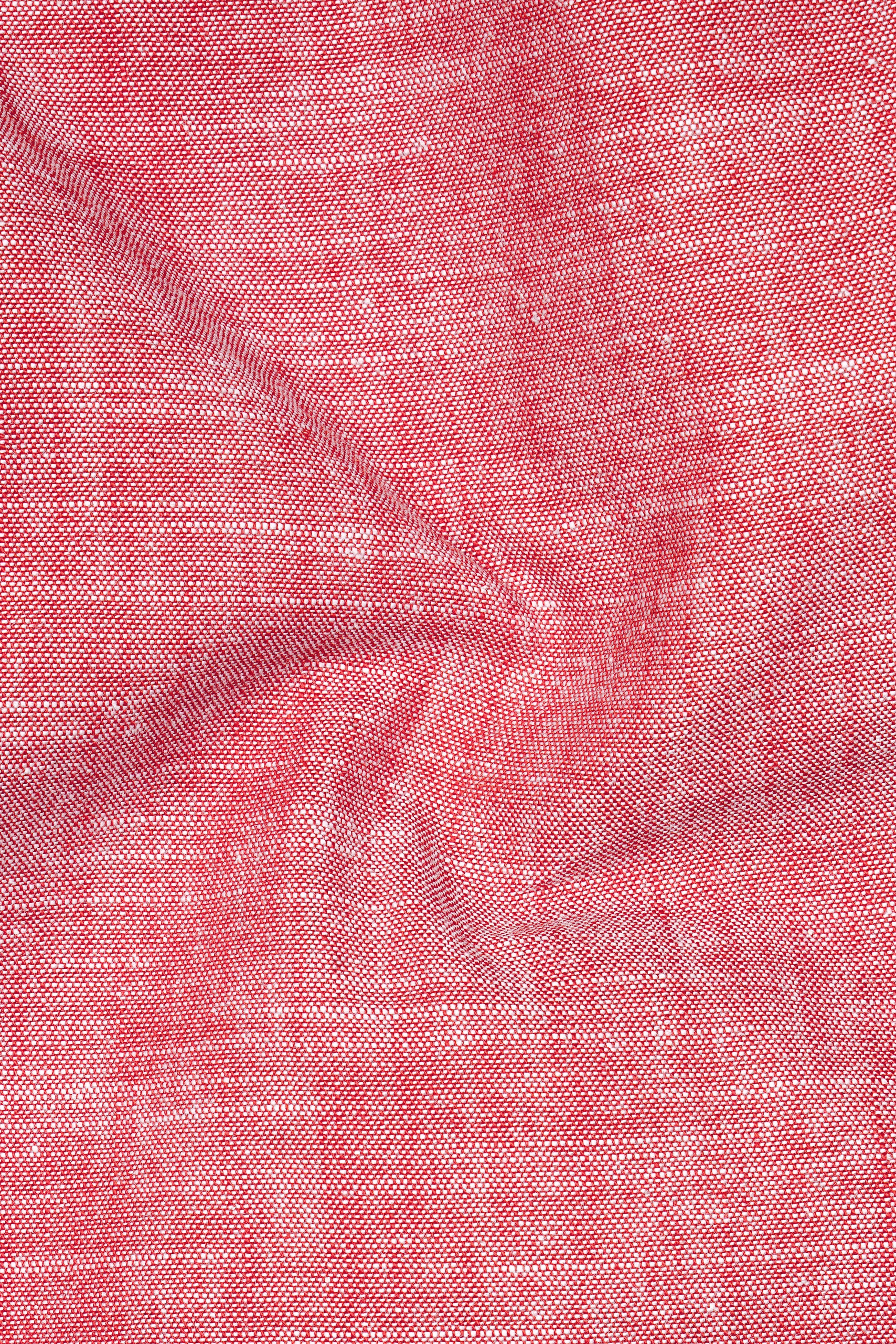 Veloura-Ruddy Pink Textured Super Soft Oxford Premium Cotton Lounge Pant