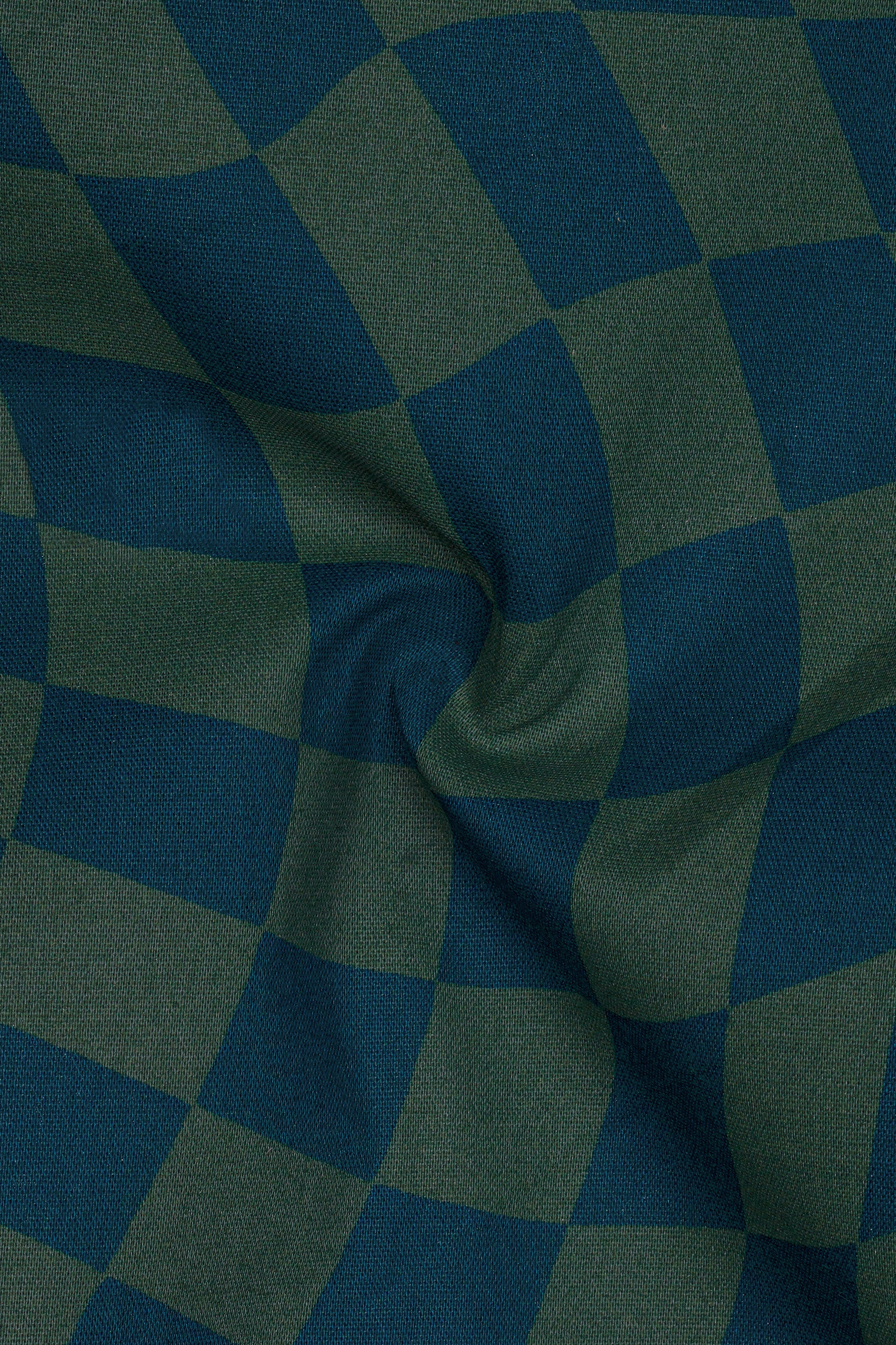 Plaivell-Celtic Green Plaid Super Soft Poplin Giza Cotton Lounge Pant
