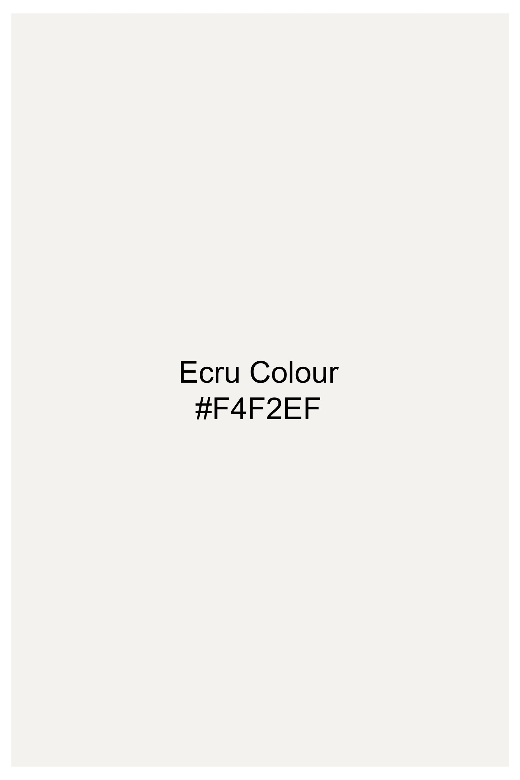 Ecru Cream Viscose Pajama F-9052