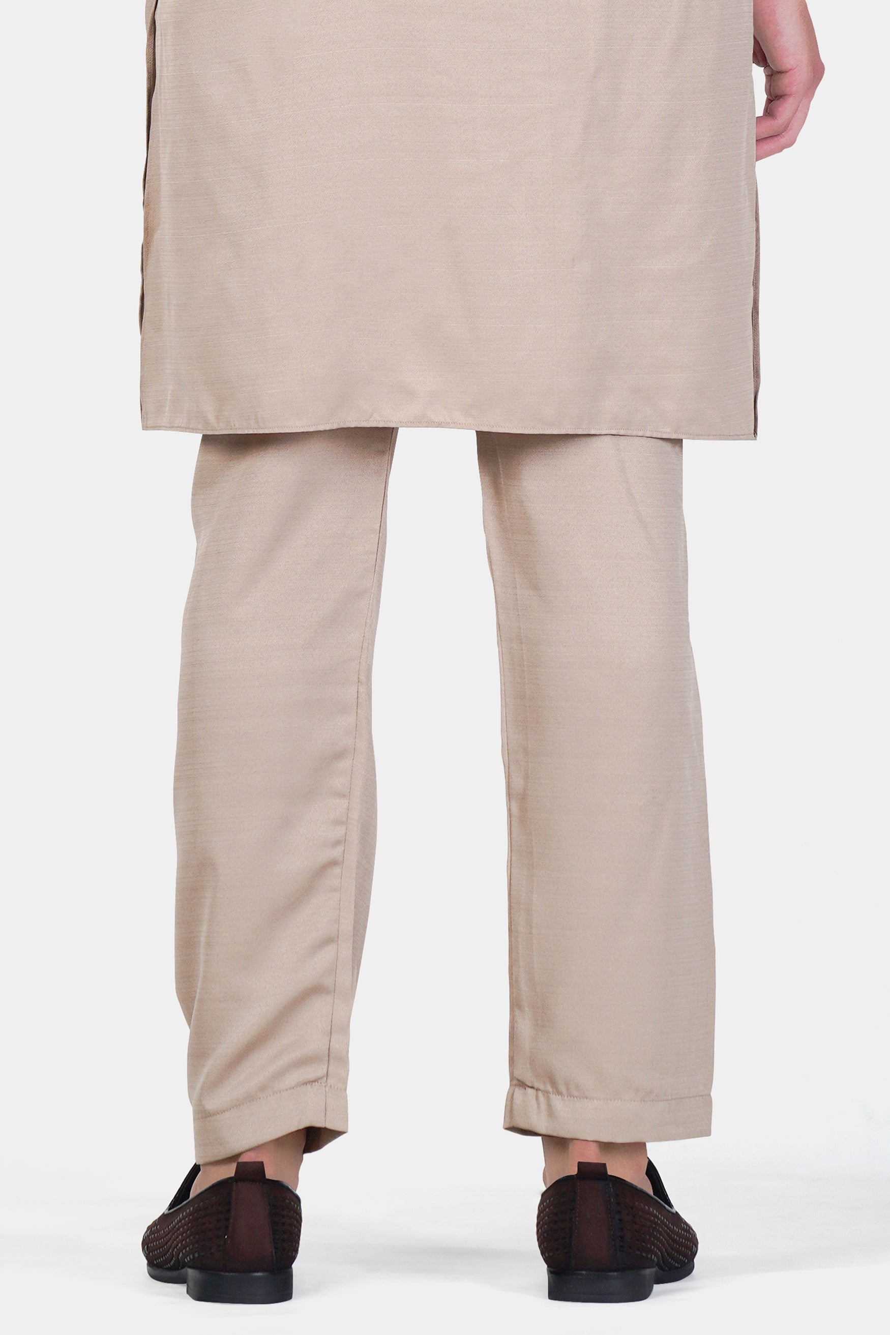 Chalice Brown Subtle Sheen Viscose Pajama F-9068