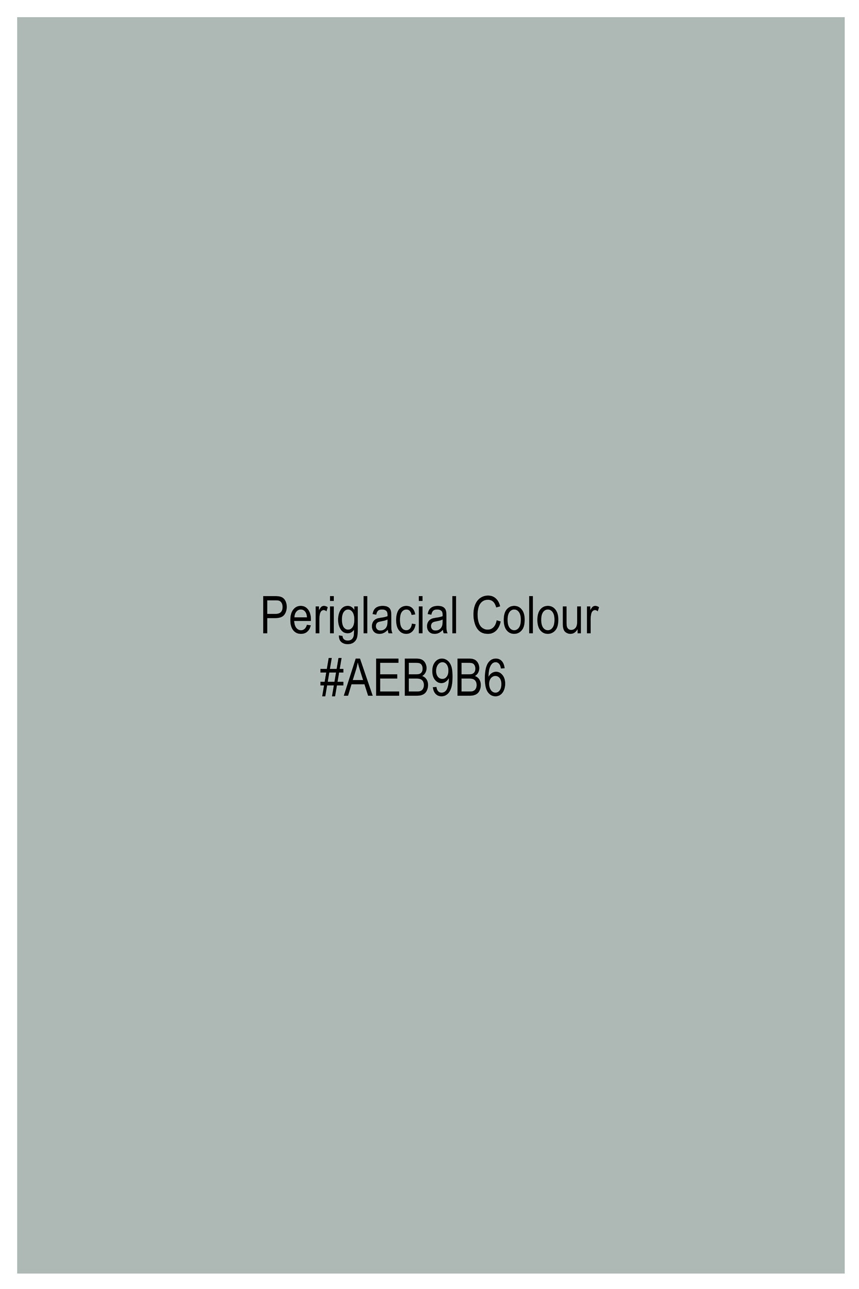 Periglacial Green Subtle Sheen Super Soft Premium Cotton Pathani
