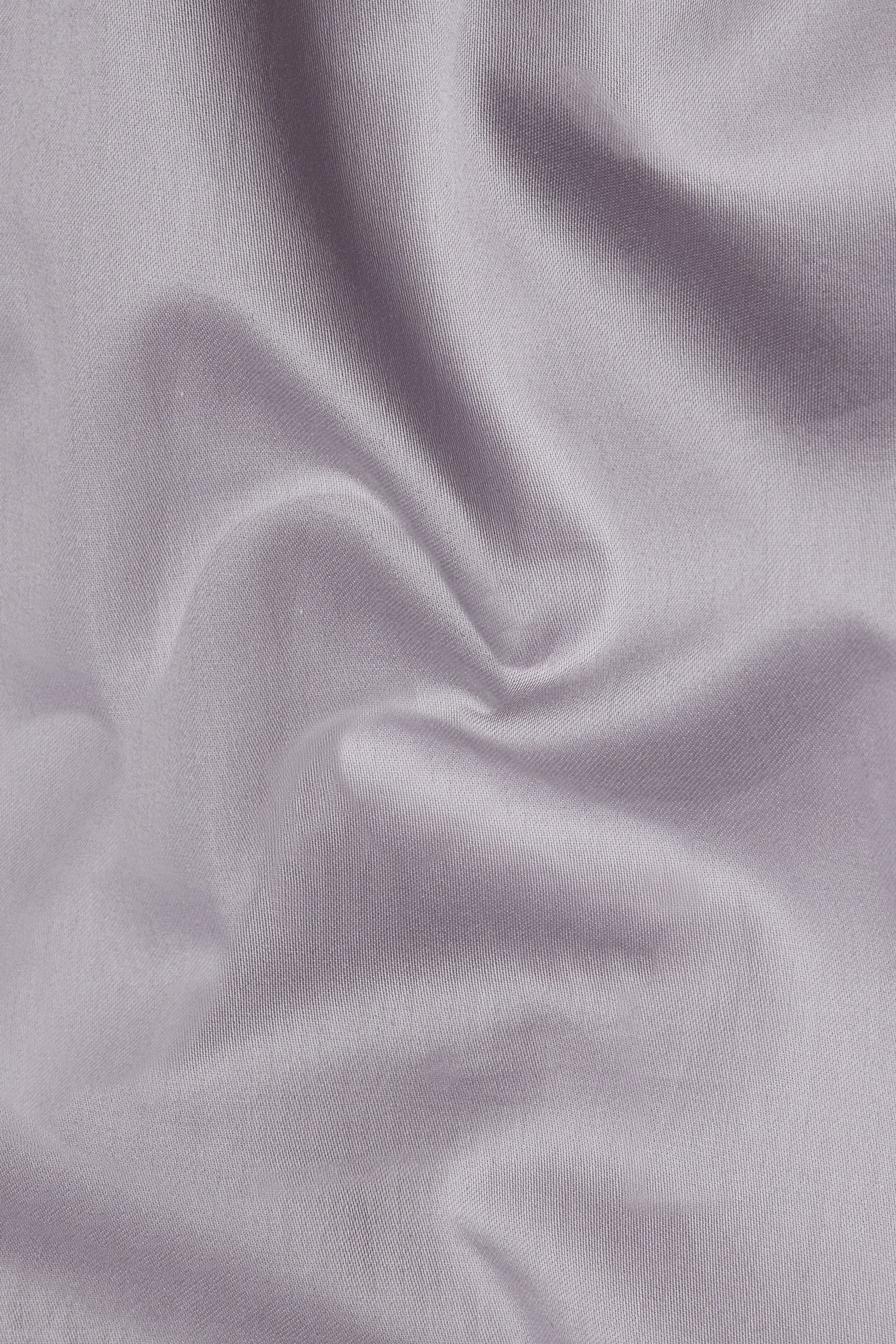 Pale Slate Lavender Subtle Sheen Super Soft Premium Cotton Pathani