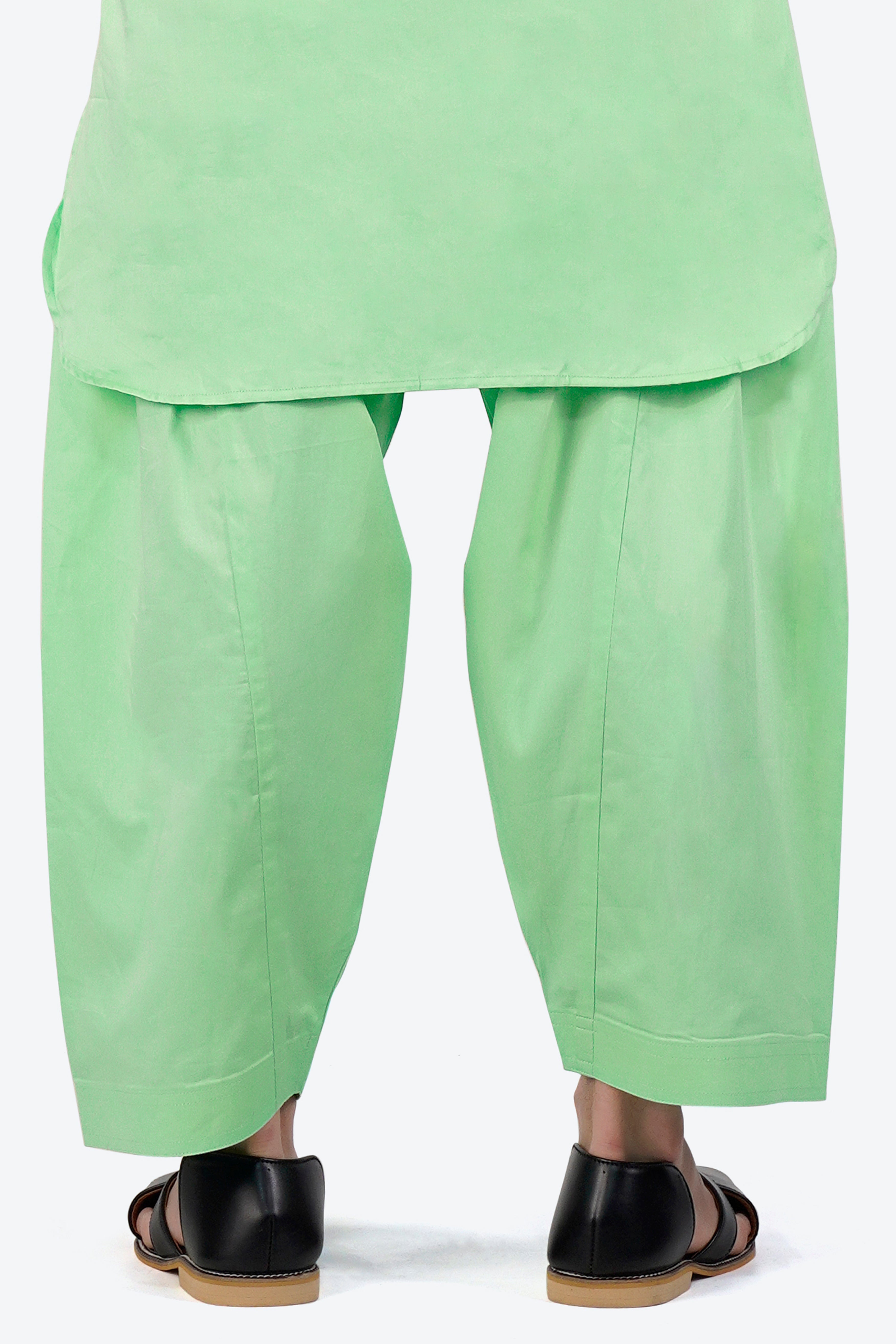 Celadon Green Dhoti F-6339