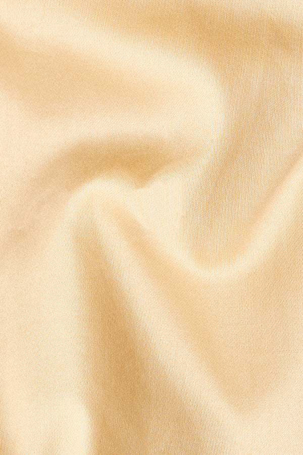 Chamois Beige Subtle Sheen Super Soft Premium Cotton Pathani Set