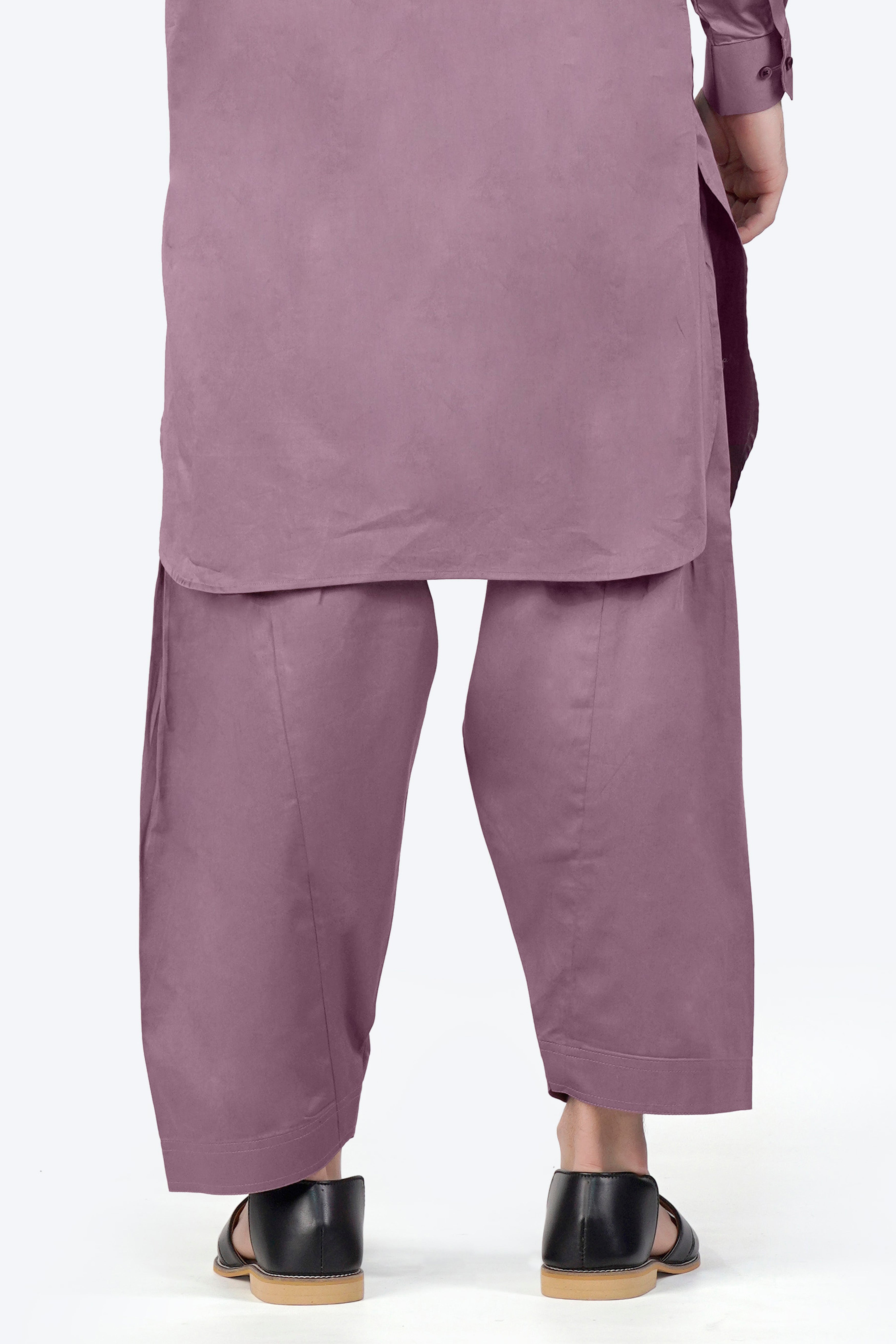 Light Mauave Purple Dhoti F-6929