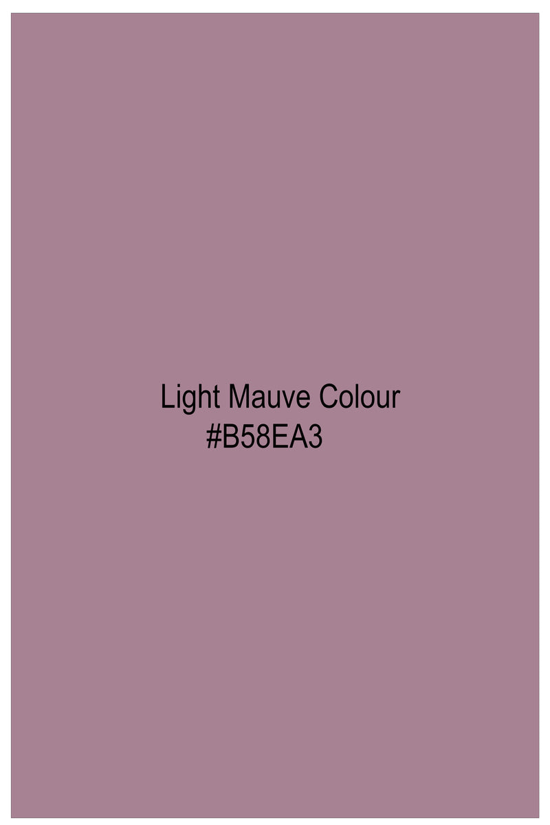 Light Mauave Purple Subtle Sheen Super Soft Premium Cotton Pathani Set