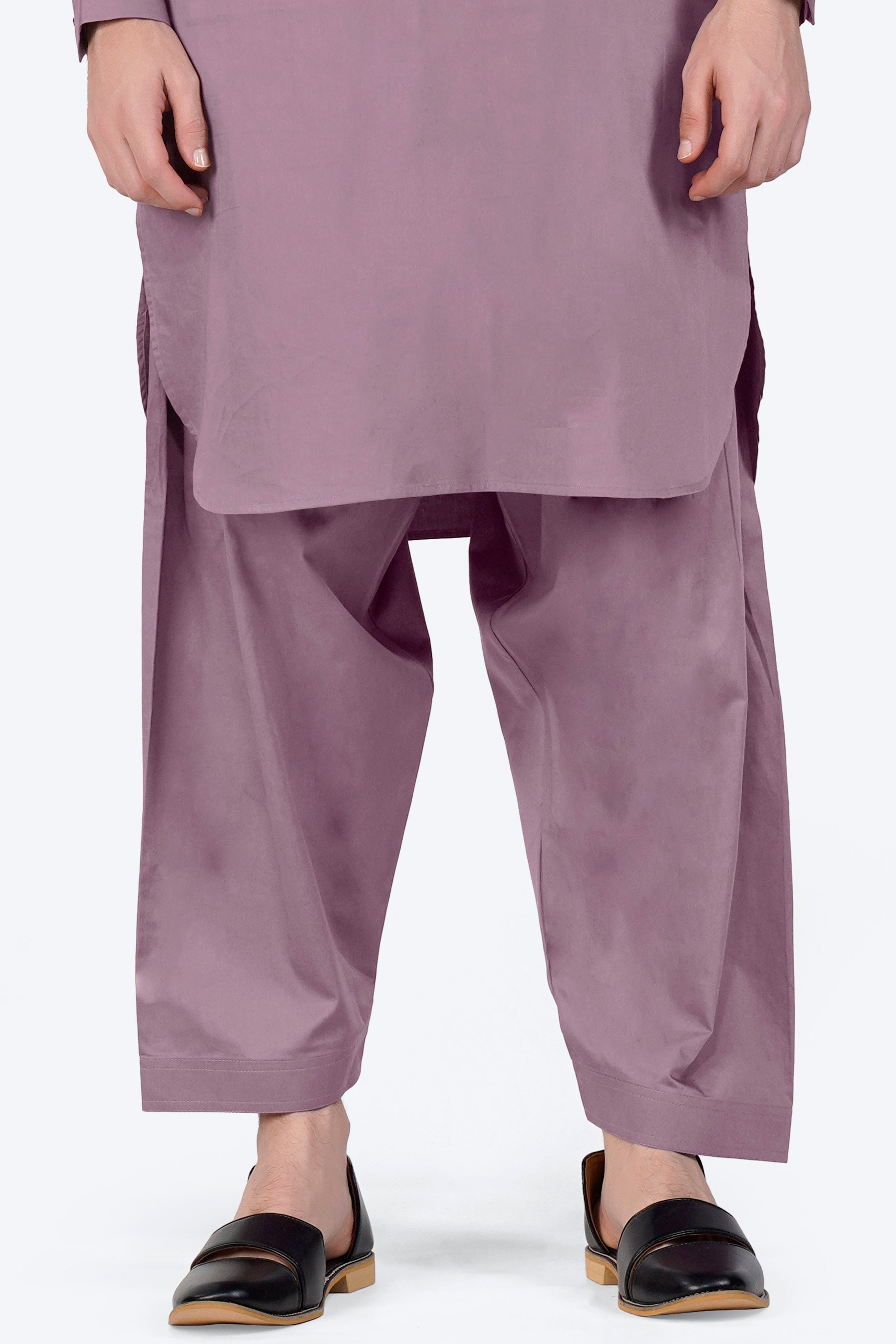 Light Mauave Purple Dhoti F-6929